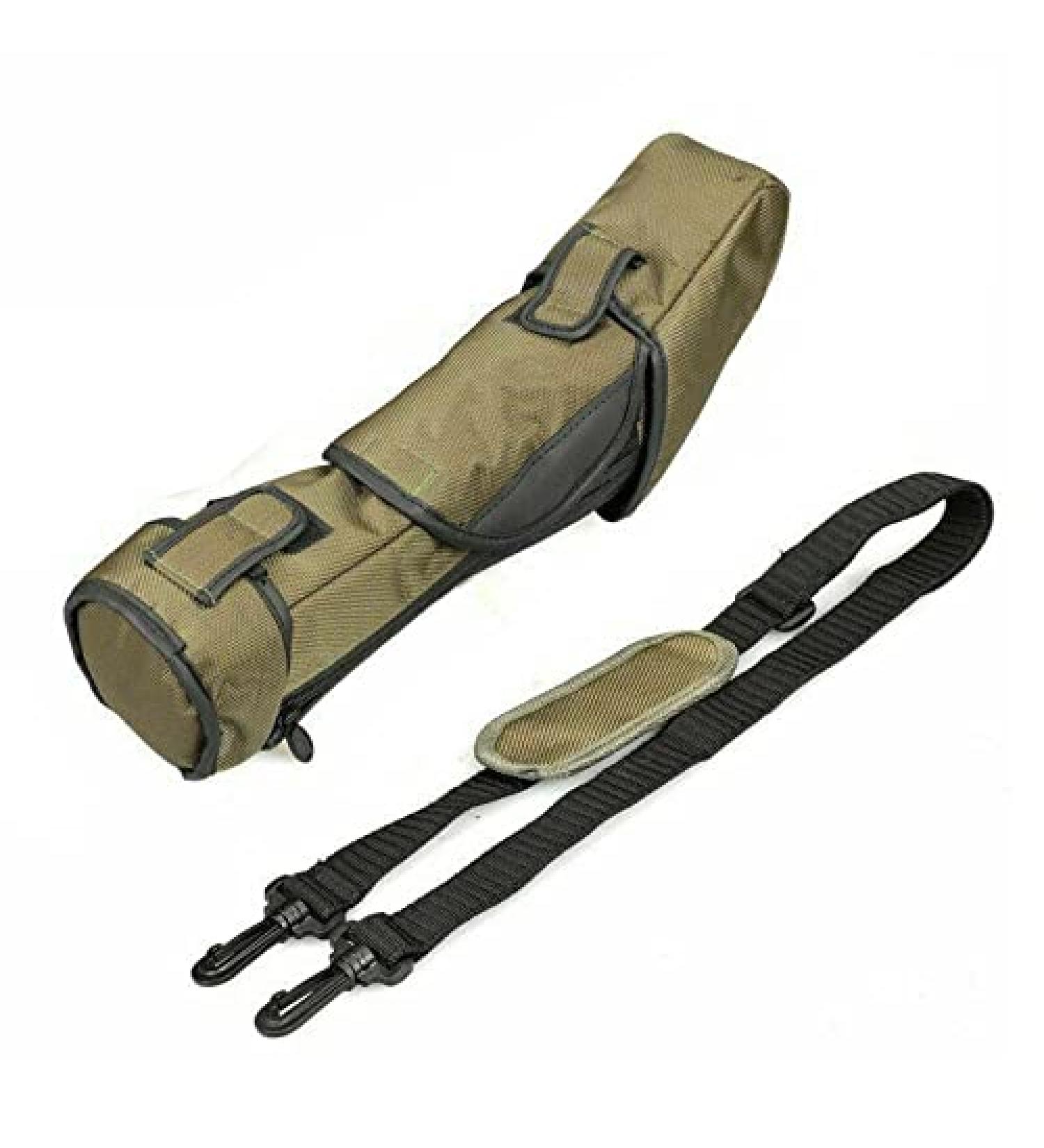 80/100 Cover for 20-60X80 25-75x100 Bird Watching Telescope - Green Backpack Case for Hunting Spotting Scope - Shock Absorbing Bag - Buy Online on GoSupps.com