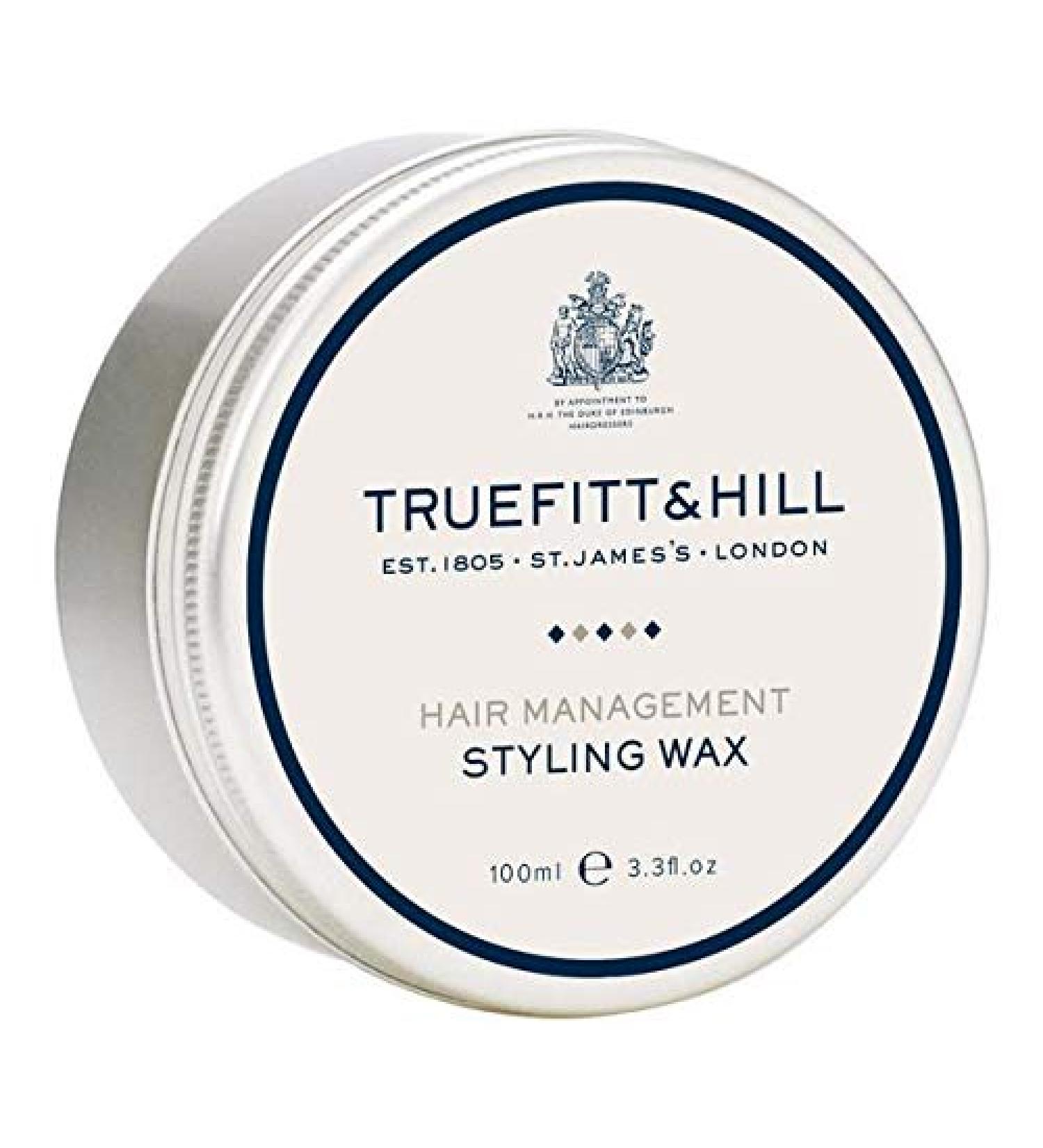 Truefitt & Hill Hair Management Styling Wax - 3.38 oz | Premium Hair Wax for Men - Buy Online on GoSupps.com