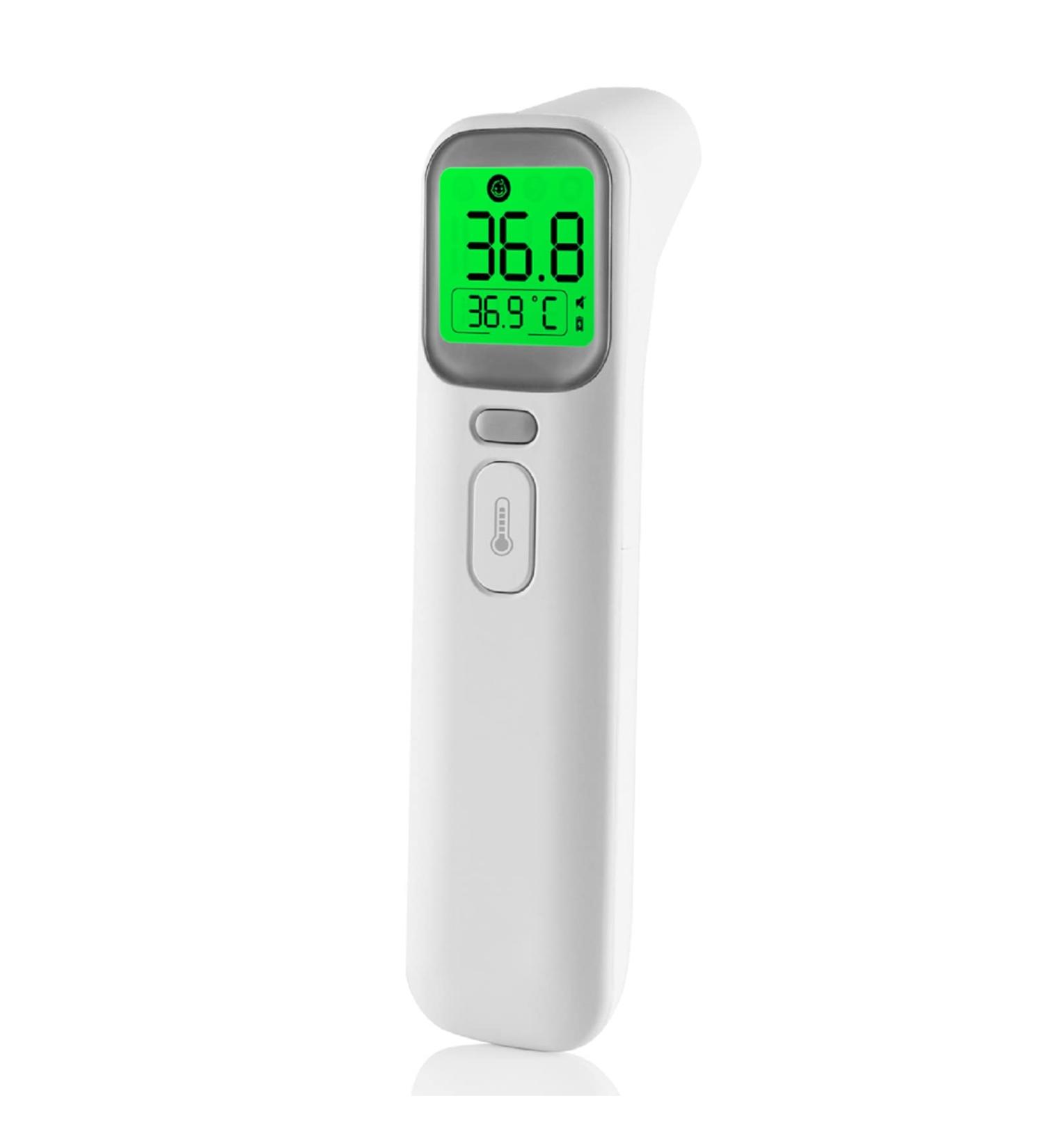 Heal-Check 4-in-1 Digital Infrared Thermometer - Non Contact Forehead & Ear Thermometer for Adults, Kids, Baby - Fever Alarm, One Second Reading, 40 Memories - Buy Online on GoSupps.com