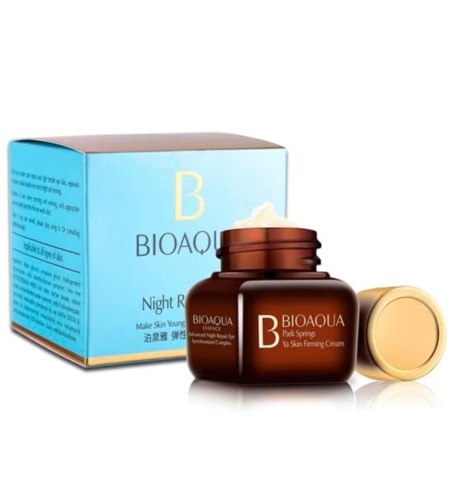 BIOA UA Night Repair Eye Cream | Moisturizing & Gentle Wrinkle-Tightening Formula | International Shipping Available - Buy Online on GoSupps.com