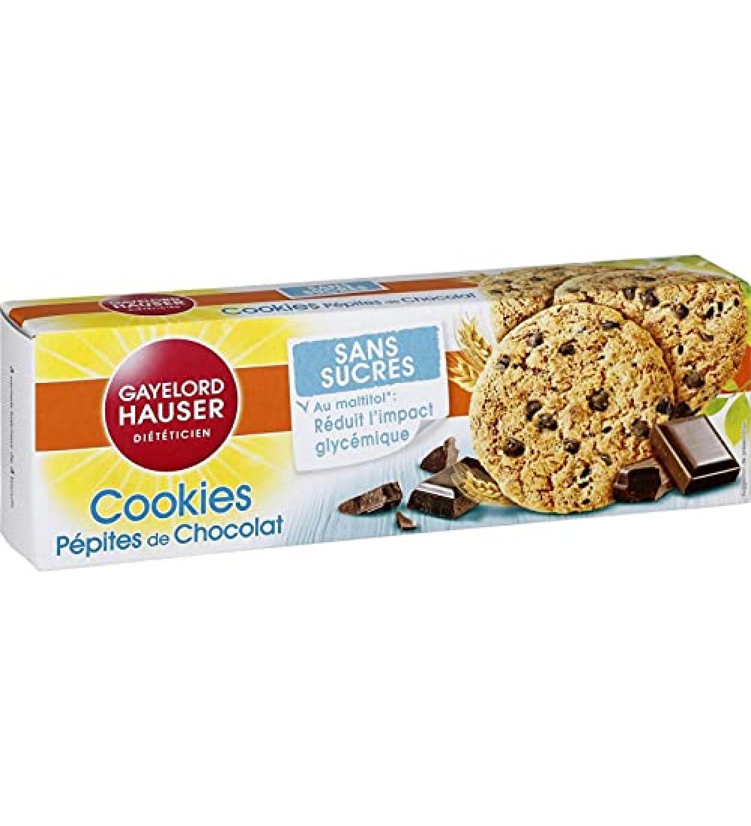 GAYELORD HAUSER - Chocolate Chip Cookies No Added Sugar 125 G - Pack of 4 - Special Offer - Buy Online on GoSupps.com