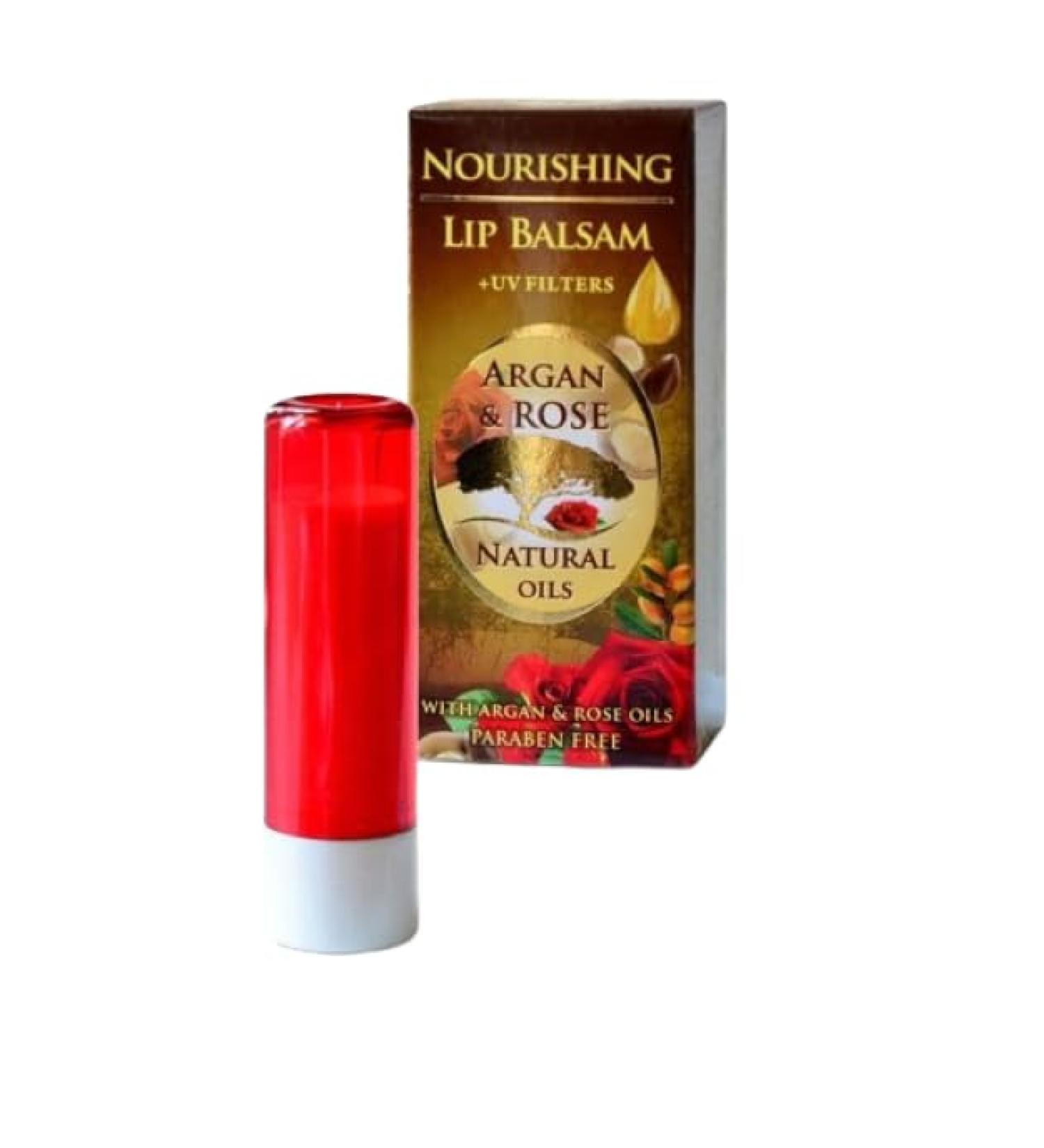 Herbs of Bulgaria Bulfresh Rose & Argan Lip Balm 5ml (Lipstick Version)