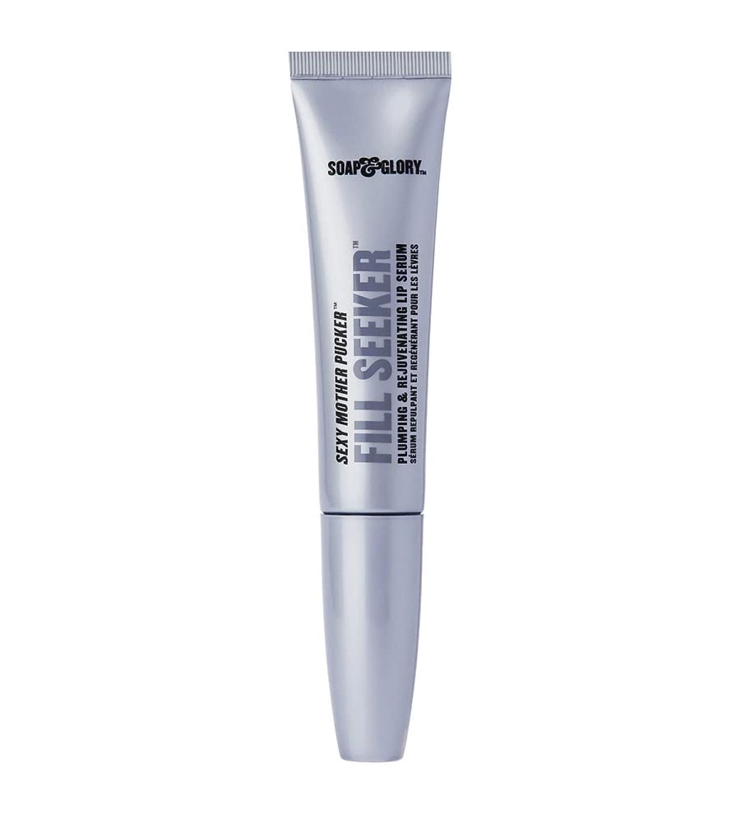 Soap & Glory Sexy Mother Pucker Fill Seeker Lip Plumper & Lip Serum - Lip Treatment for Smooth, Hydrated Lips - Plumping Serum for Fine Lines (0.5 fl oz) - Buy Online on GoSupps.com
