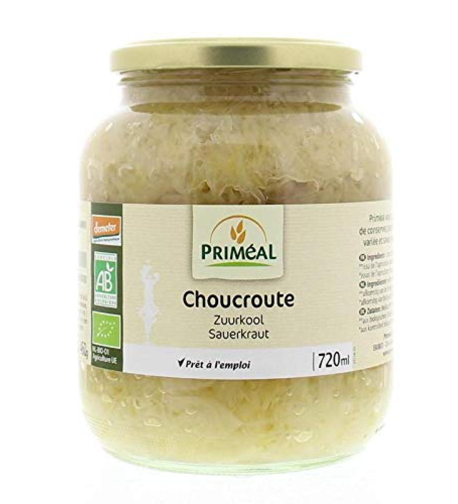 Primeal Sauerkraut Organic 720 ml (680 g)