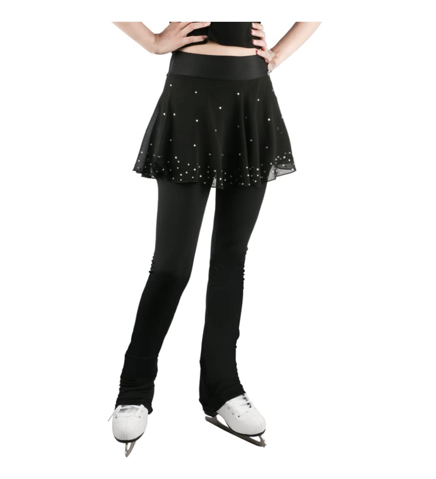 Girls Diamond Figure Skating Hip Protection Pants - Black - Size 150 - Buy Online on GoSupps.com