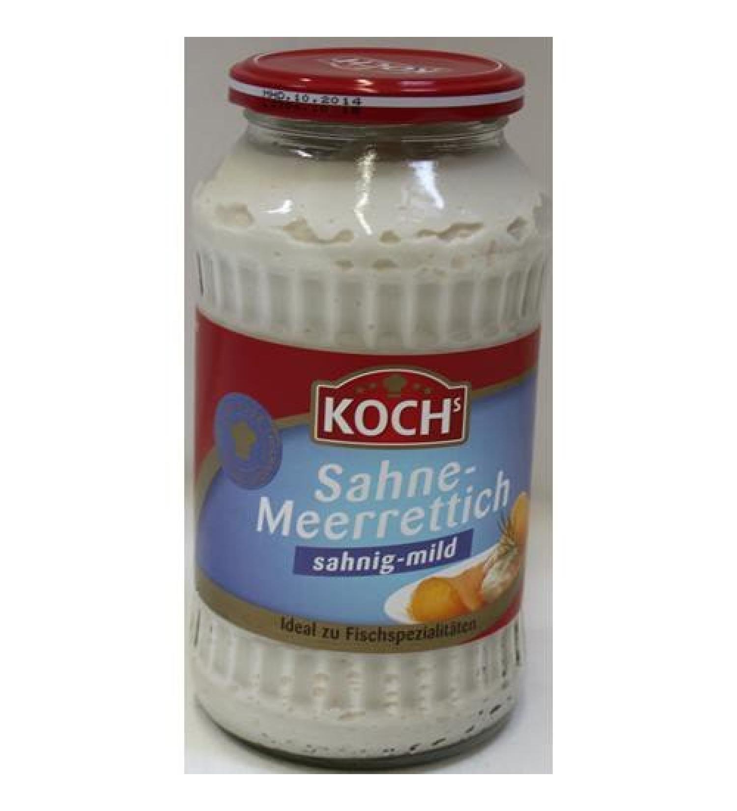Koch's cream emeradish (670g glass)