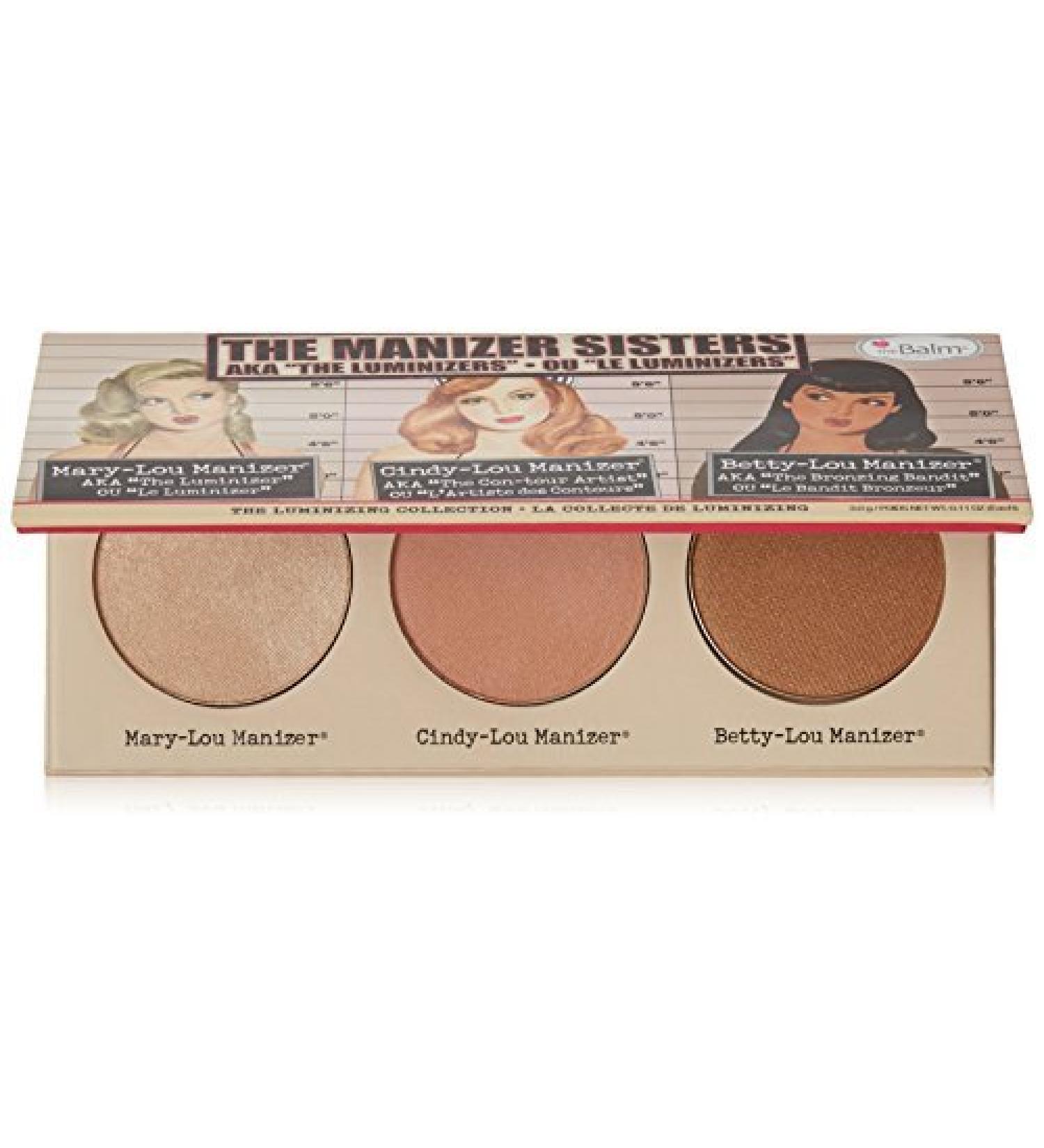 Manizer Sisters Palette - Highlighters, Shimmers & Shadows - Multi-Tasking Beauty - Buy Online on GoSupps.com
