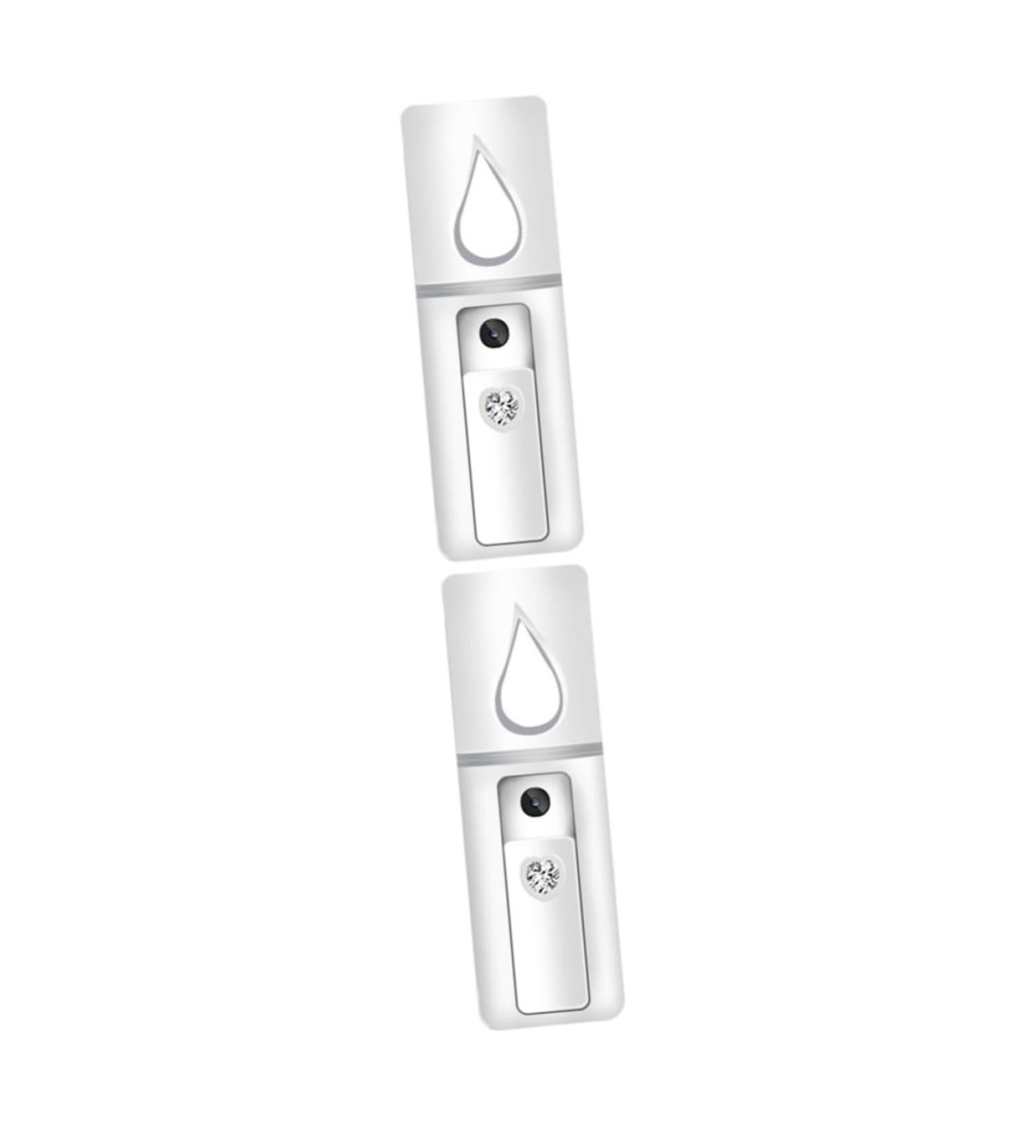 FOMIYES 2pcs Facial Spray Mist Cool Mist Sprayer Nano Facial Mister Handheld White Hydrating Instrument - Buy Online on GoSupps.com