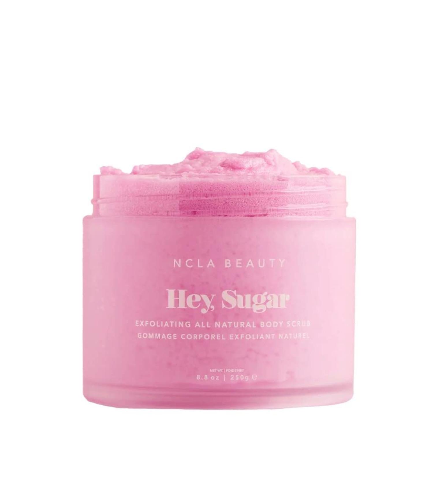 NCLA Hey Sugar Body Scrub - Vegan & Cruelty-Free Pink Champagne | Clean Skincare for All Skin Types - Shop Internationally - Buy Online on GoSupps.com