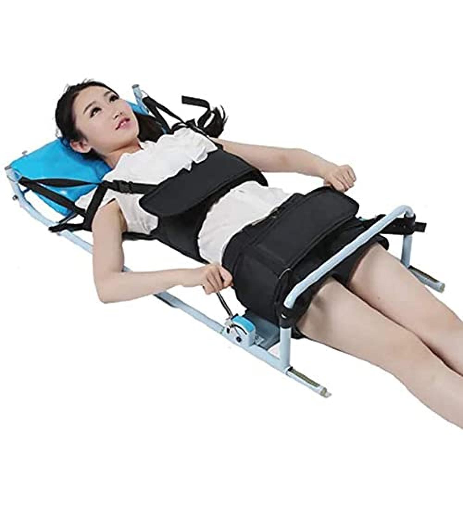 SIBEG Back Lumbar Traction Device for Bed Portable Cervical Spine Lumbar Traction Bed Home Use Cervical Spine Extension Stretcher Device Improve Spine Posture Corrector. - Buy Online on GoSupps.com