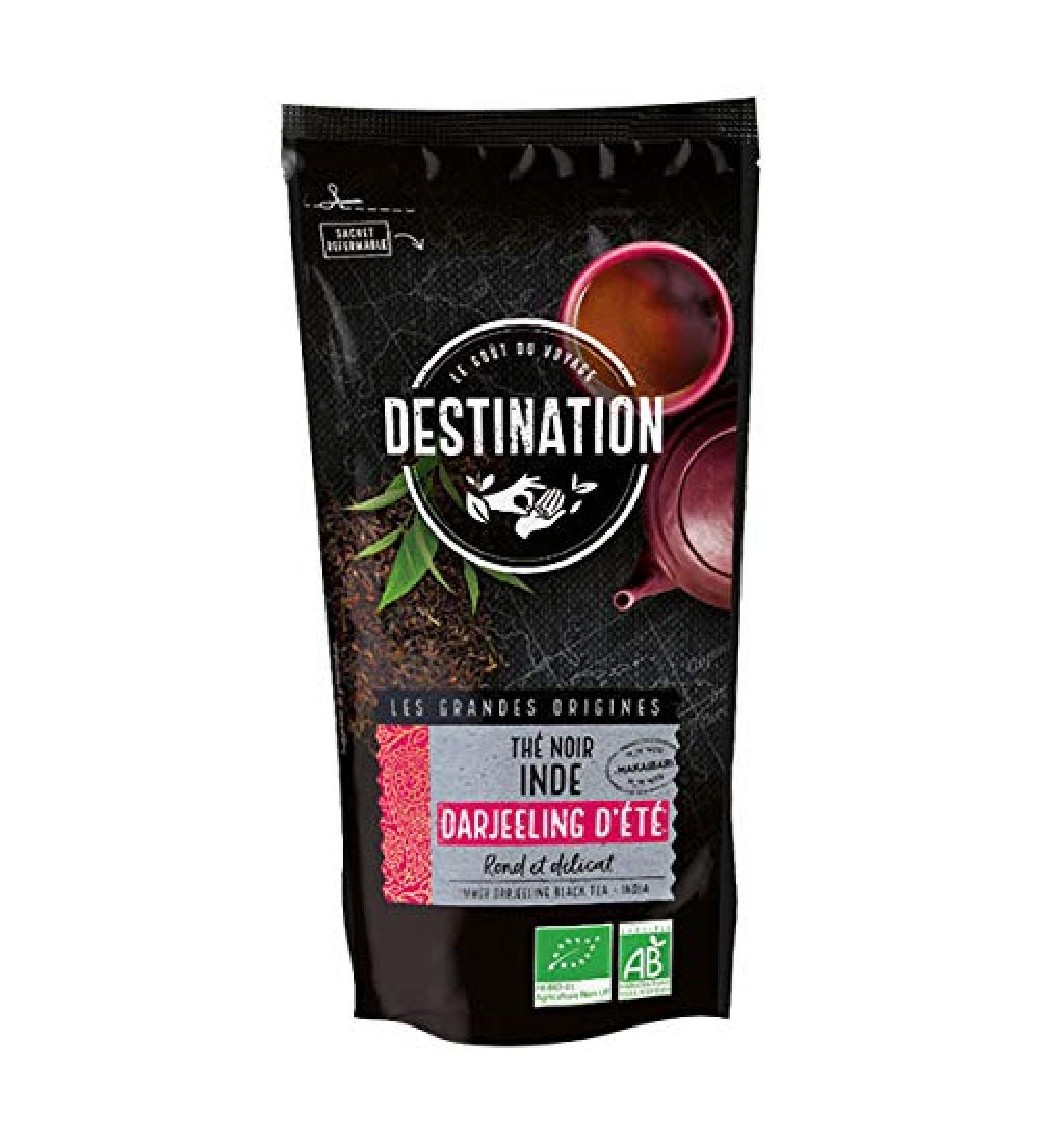 Destination - Th Noir D'Inde Darjeeling D' t 100G - Unit  - Buy Online on GoSupps.com