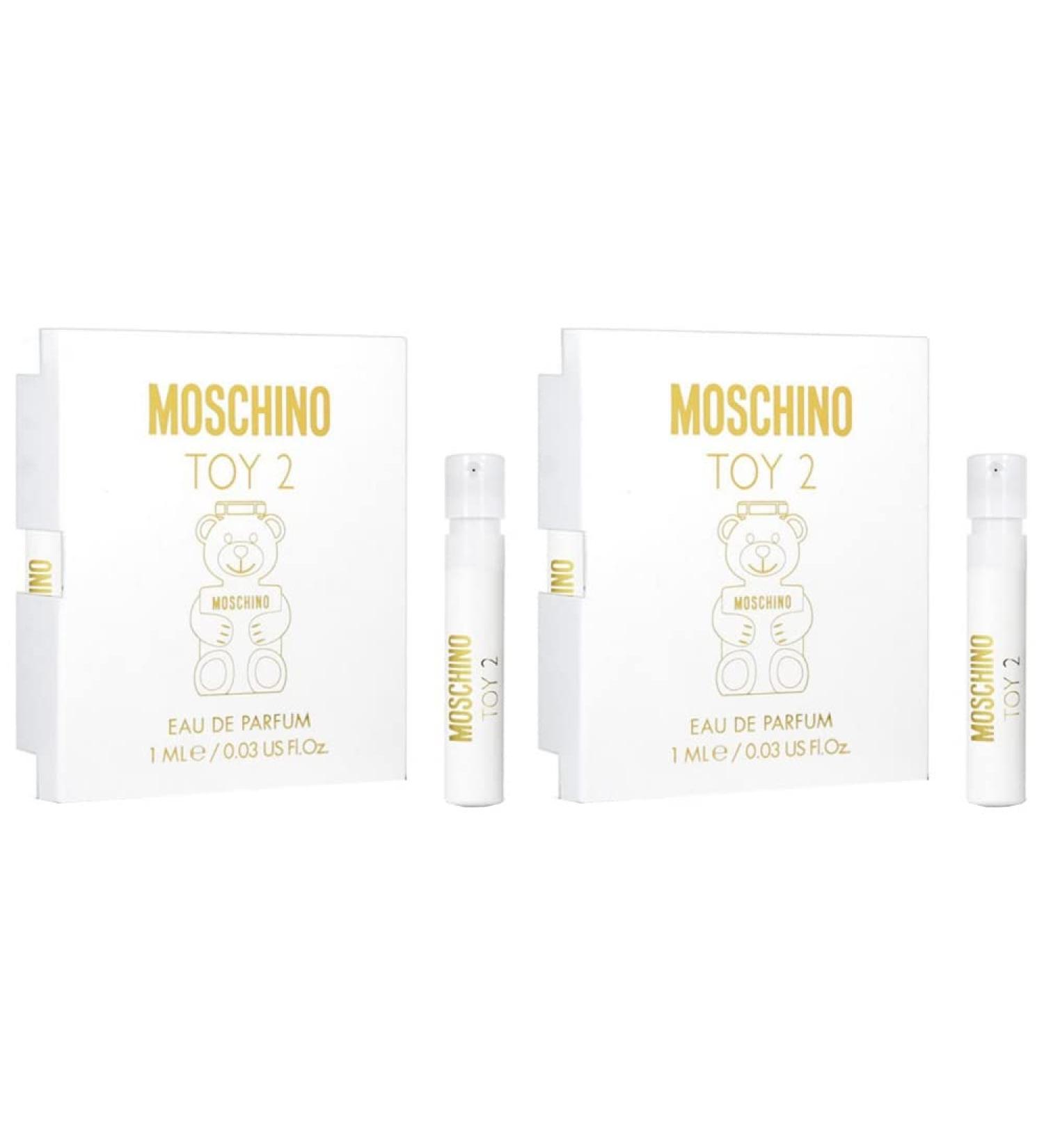 2 Moschino 'Moschino Toy' Eau De Toilette Sample Vial 1 Ml/0.03 Oz - Buy Online on GoSupps.com