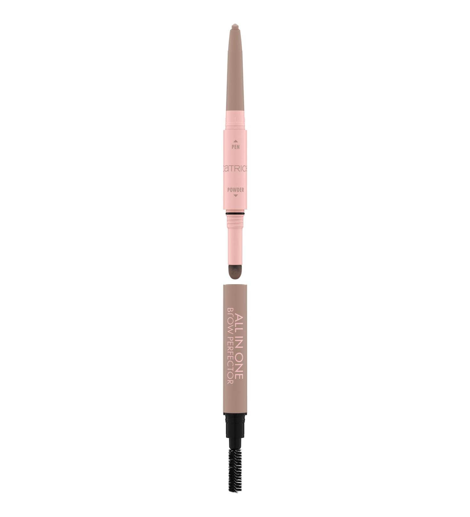 Catrice All In One Brow Perfector No. 010 Brown Eyebrow Pencil Long-Lasting Covering Defining Natural Vegan No Microplastic Particles No Nanoparticles No Fragrance 1 Pack - Buy Online on GoSupps.com