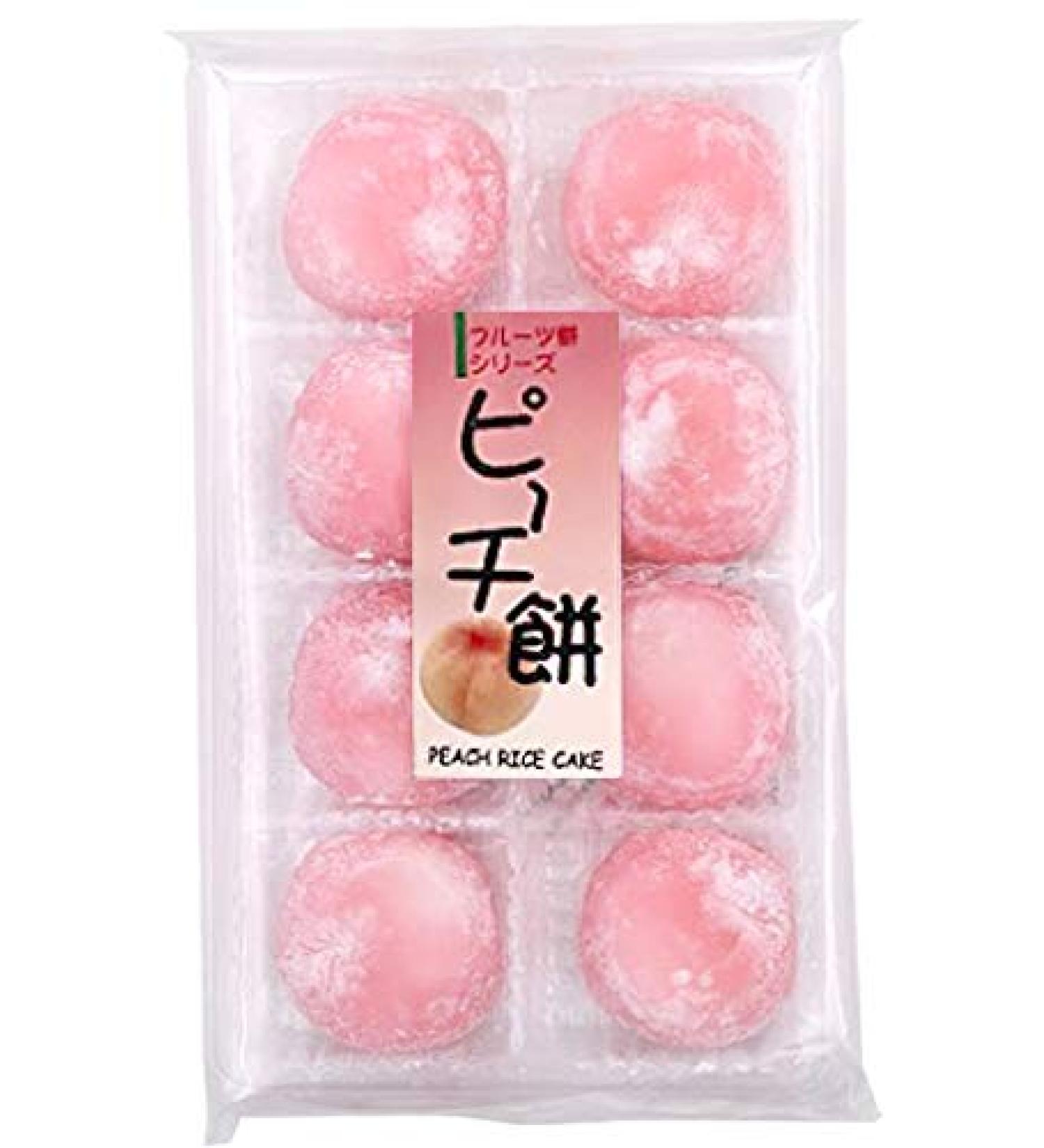 Delicious Peach Fruit Mochi Daifuku - 8.22 OZ | Authentic Japanese Snack - Buy Online on GoSupps.com