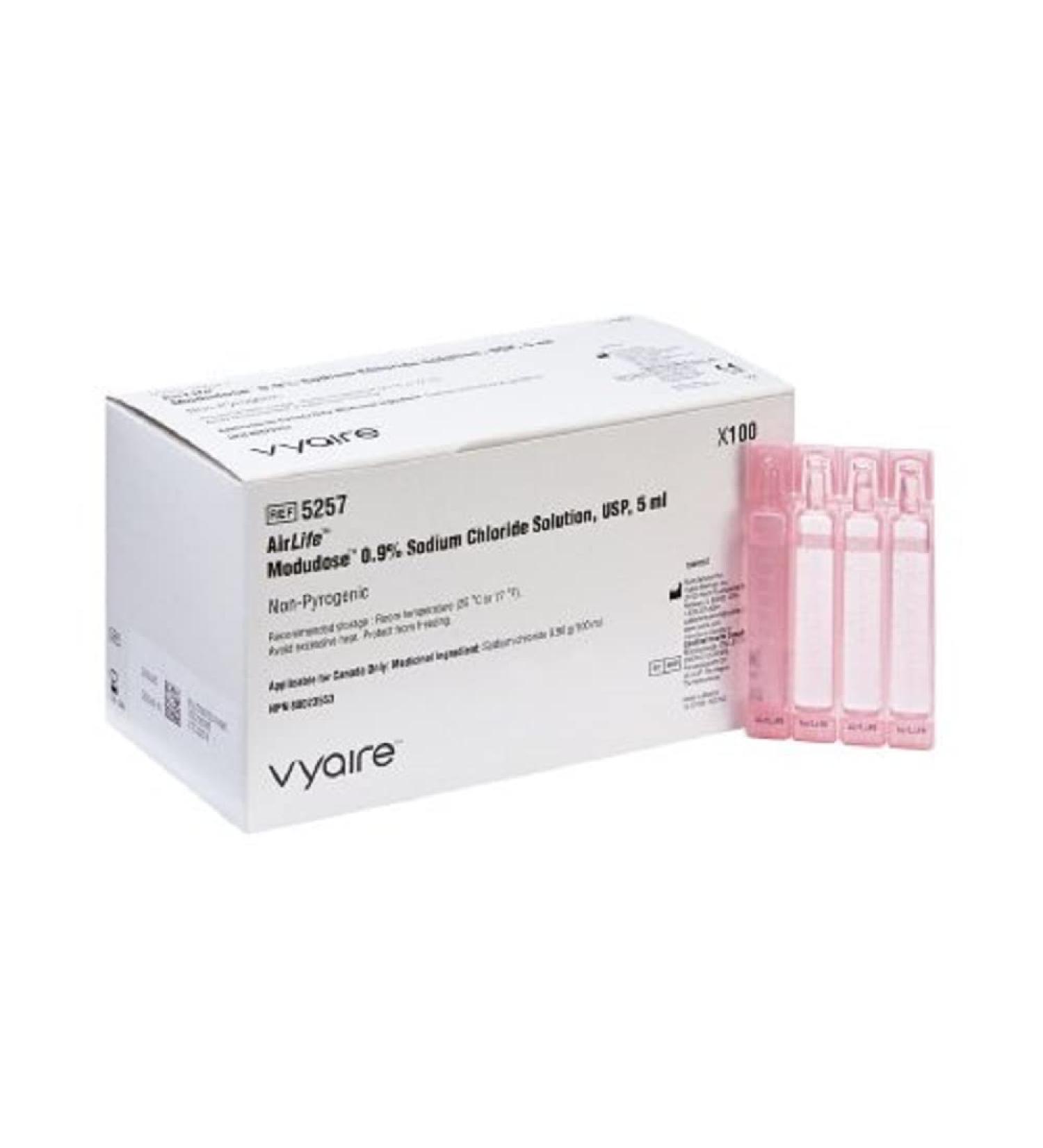 Carefusion 0.9% Sodium Chloride Solution 5ml 100pk