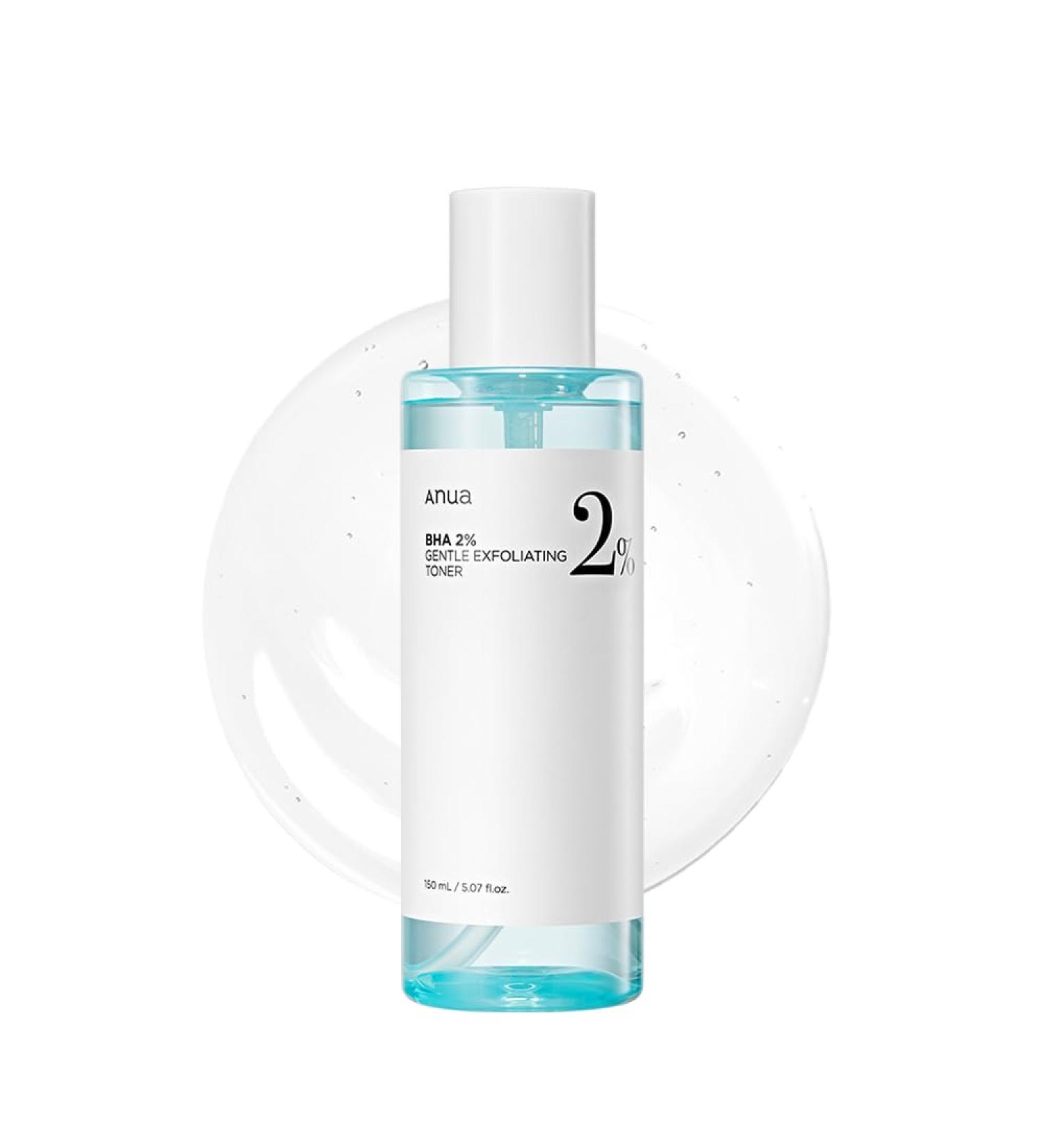 Buy ANUA BHA 2% Gentle Exfoliating Toner - Salicylic Acid Tea Tree Extract & Hyaluronic Acid for Clear Skin (150ml) - International Shipping Available - Buy Online on GoSupps.com