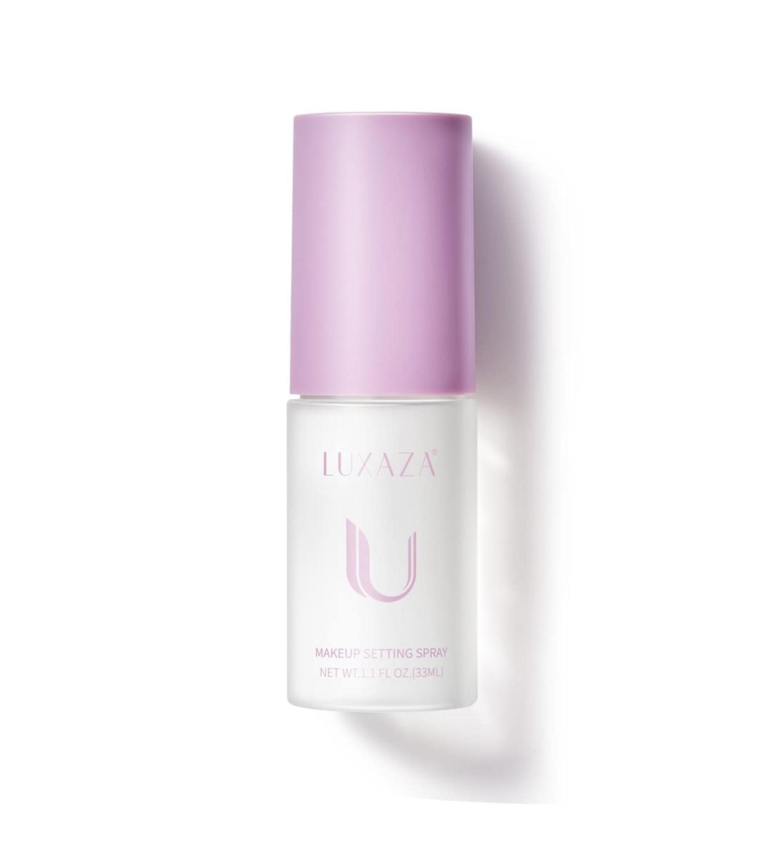 LUXAZA Makeup Setting Spray 16 Hr Lock Setting Mist - Oil Absorbing Face Primer for Long Lasting Makeup - 1.15 Fl. Oz - Buy Online on GoSupps.com