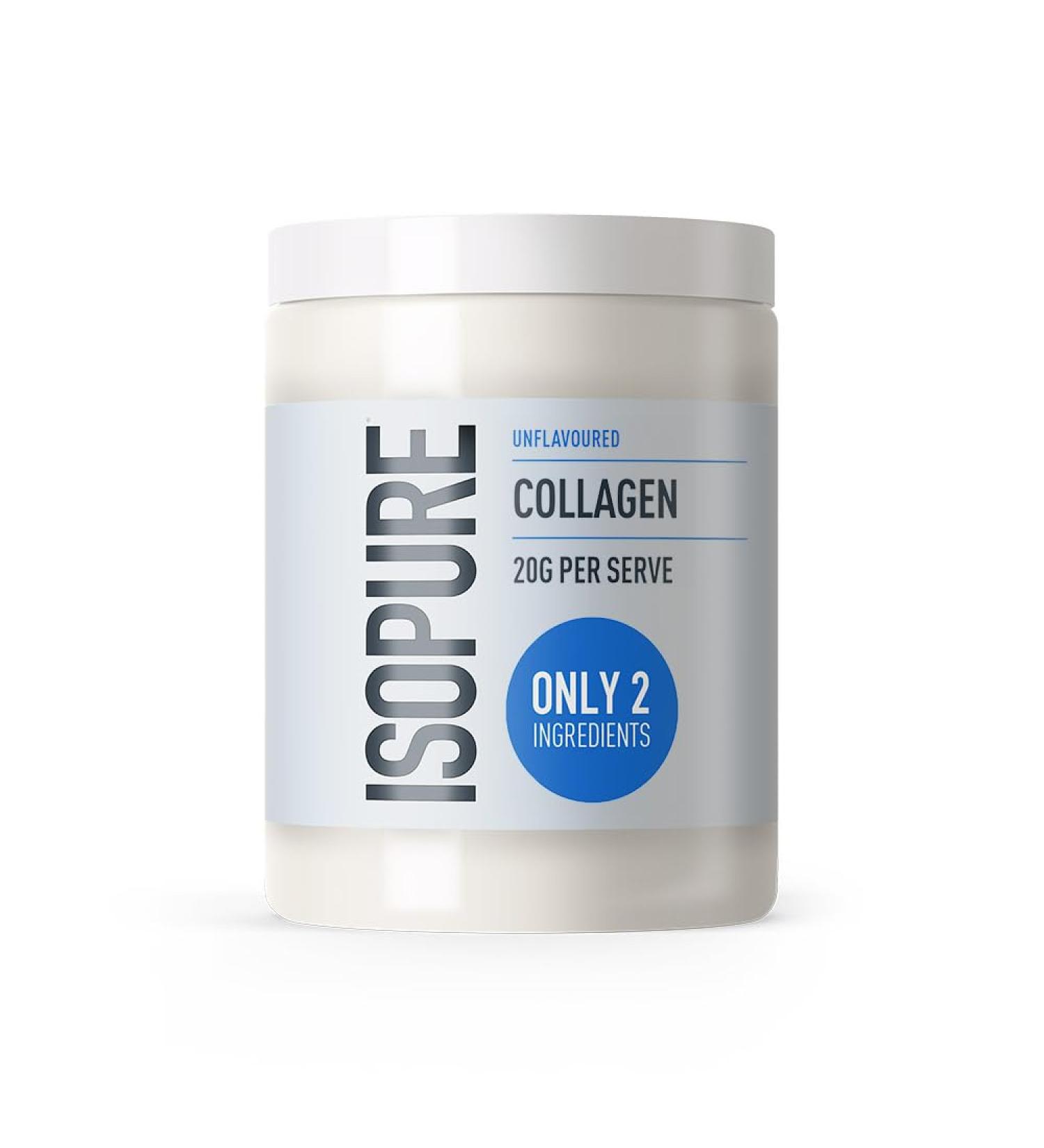 Isopure Collagen Powder Neutral with Vitamin C 20 g Type 1 Collagen per Serving Sugar Free Without Artificial Flavors 300 g - Buy Online on GoSupps.com
