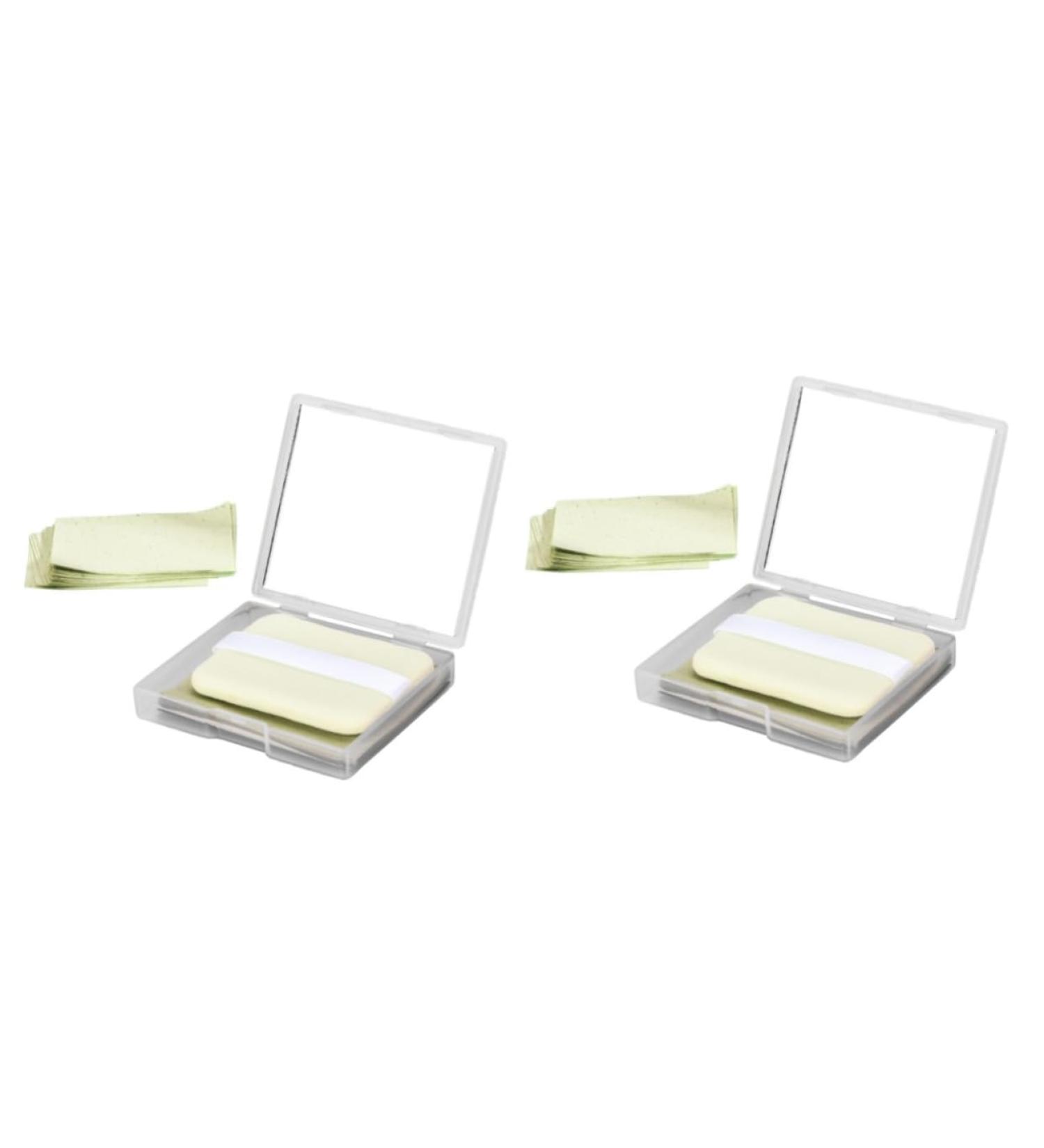 FRCOLOR 2 sets of oil blotting paper face cleanser face cleansers face paper face oil cleansing oil absorbing paper oil absorbing film tissue tool hemp paper - Buy Online on GoSupps.com