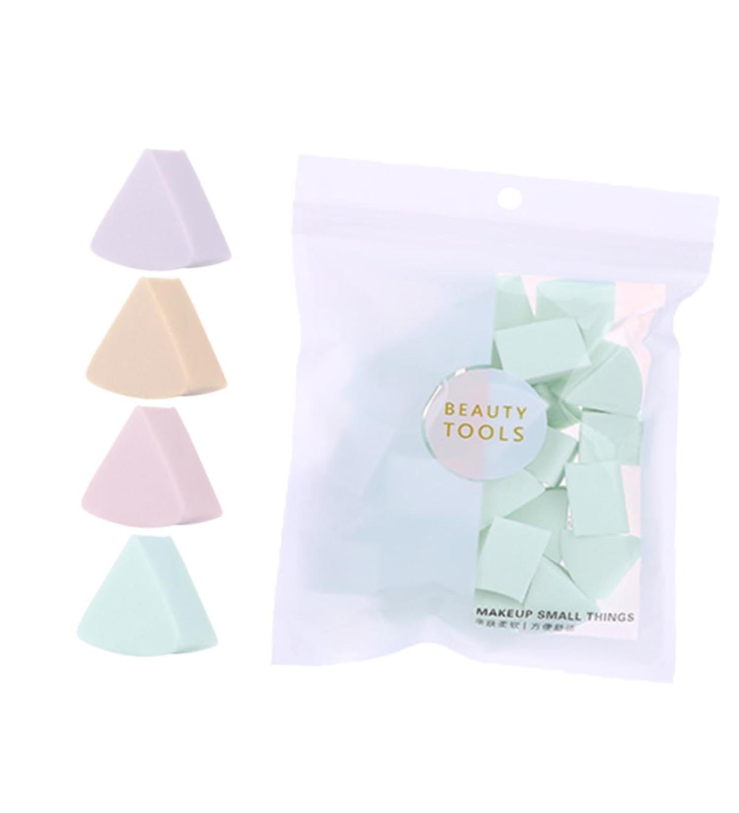 minkissy 1 Triangle Wedges Face Power Exfoliating Sponge Blending Sponge a Makeup Puff Multi-colored Makeup Sponges Makeup Wedge Bulk Face Powder Wedge Bulk Sponges Loose Powder Cosmetic 8.3X8.3X10CM As Shown - Buy Online on GoSupps.com