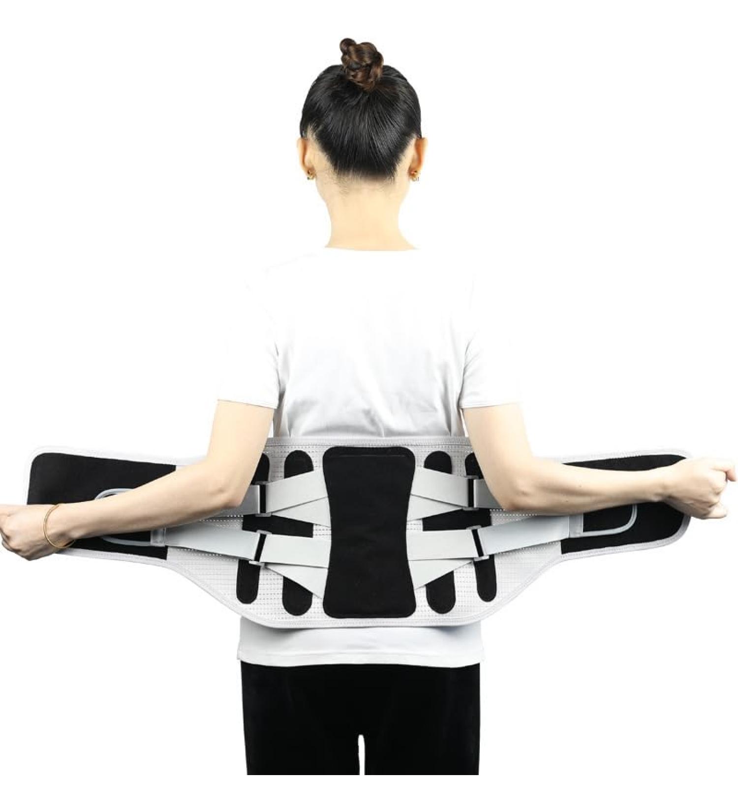 Men Lower Back Brace Women Lumbar Support Belt With 4 Support Stays Breathable Waist Decompression Band Back Pain Relief For Sciatica Scoliosis Herniated Disc (Color : Blue Size : L) lofty ambition Black XL - Buy Online on GoSupps.com