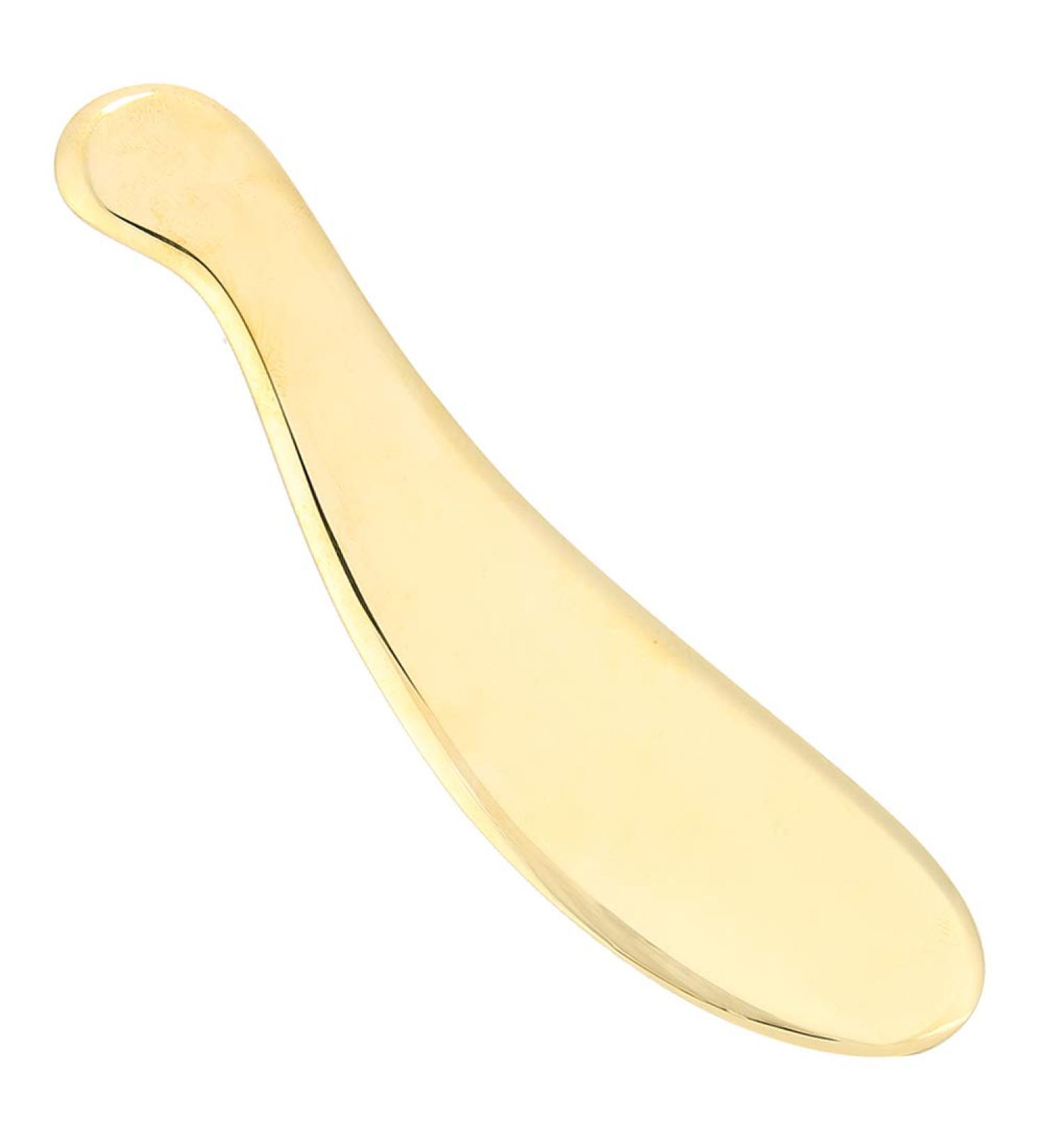 Brass Scraping Board Massager Fascia Acupoint Massage Muscle Pain Relief Gua Sha Tool Improve Promote Metabolism Fit Ergonomic Design for Easy Operation - Buy Online on GoSupps.com