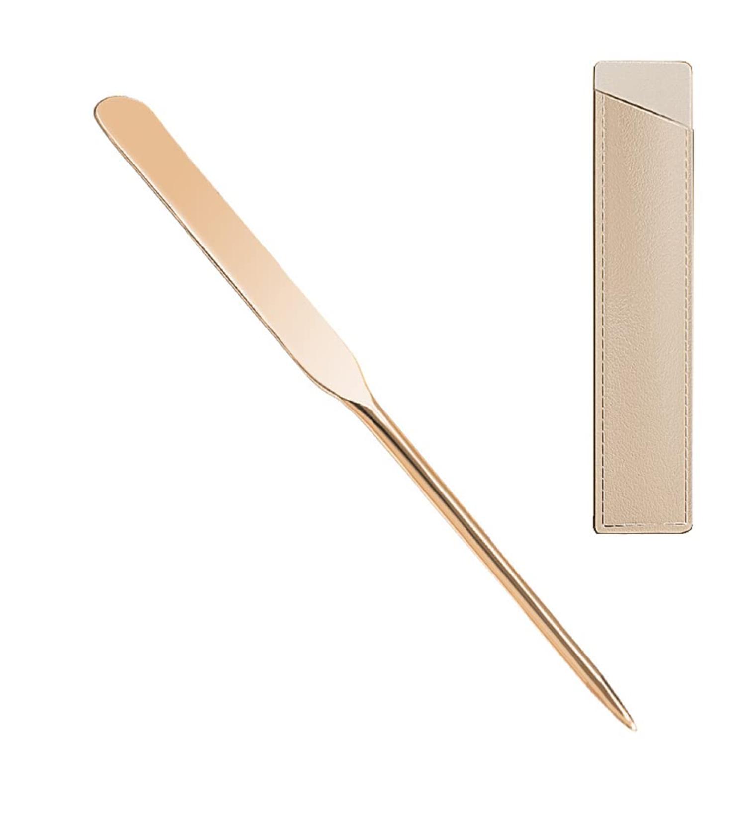 Buy Korean Makeup Spatula & Sponge Set | Professional Facial Tools - Stainless Steel Mixing Stick for Beginners - Buy Online on GoSupps.com
