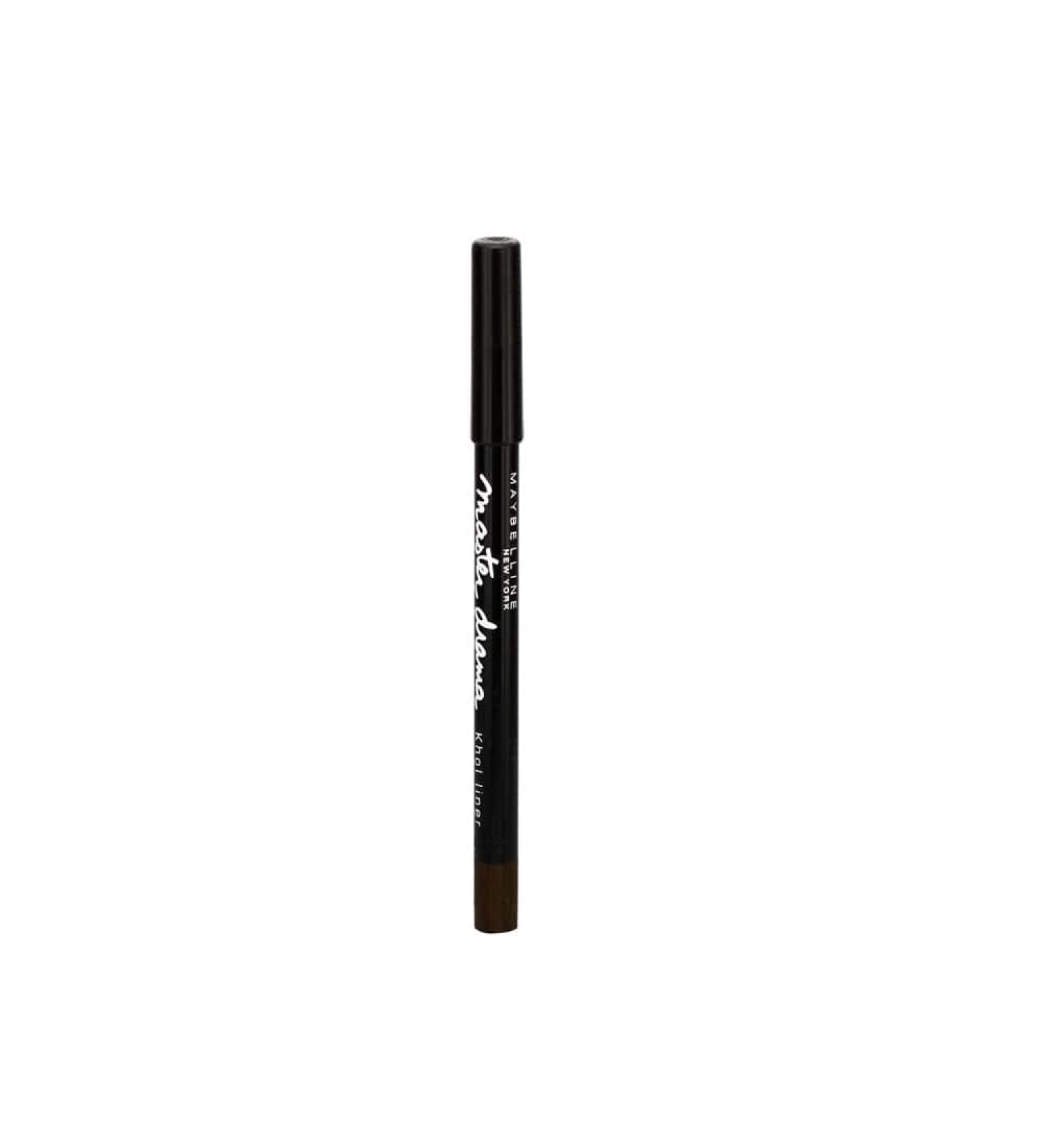 Maybelline New York Master Drama Kh l Liner Dark Brown - Long-Lasting Creamy Contour Pencil (1.1g) | International Shipping Available - Buy Online on GoSupps.com