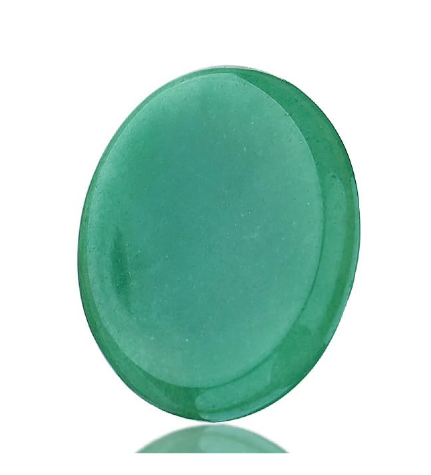Green Aventurine Healing Stones | Oval Gemstone for Wiccan & Reiki | Stress Relief & Energy Balancing - International Shipping - Buy Online on GoSupps.com