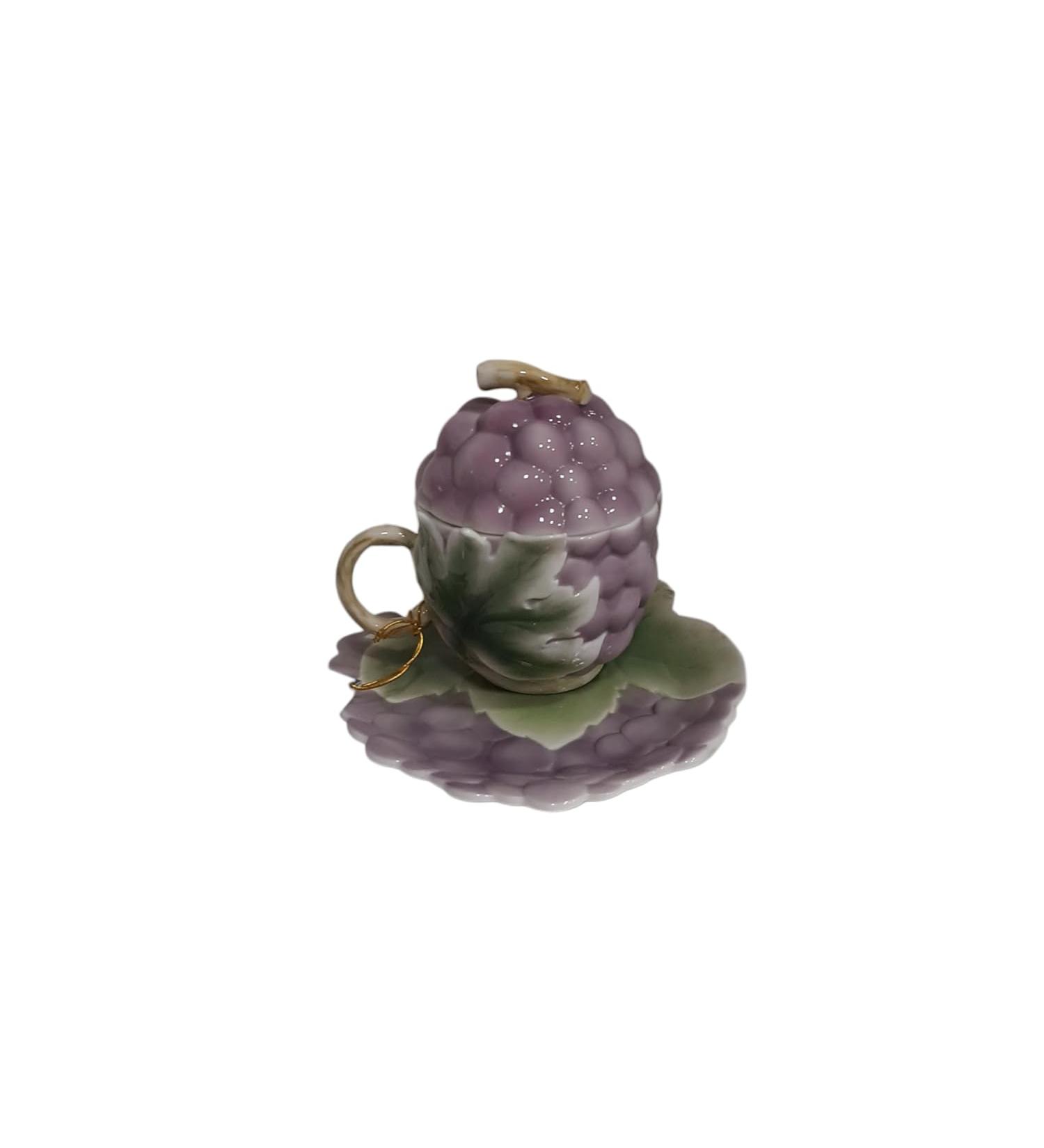 Generico AcCORNERO Herbal Tea Cup in the Shape of Grapes