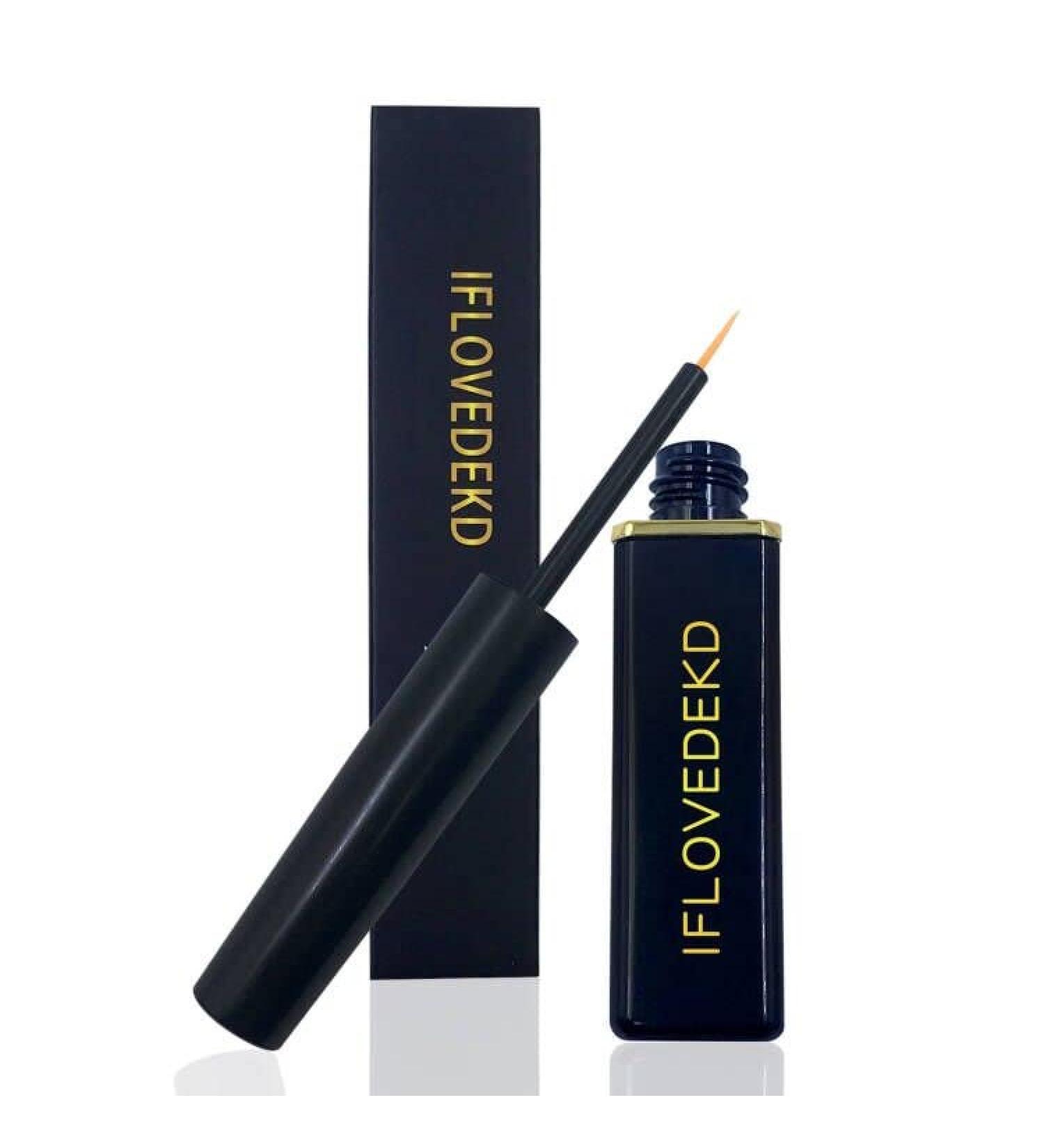 IFLOVEDEKD Clear Lash Glue 6ml - Super Strong Hold, Waterproof, Latex-Free | Best Eyelash Glue for Sensitive Eyes - Buy Online on GoSupps.com