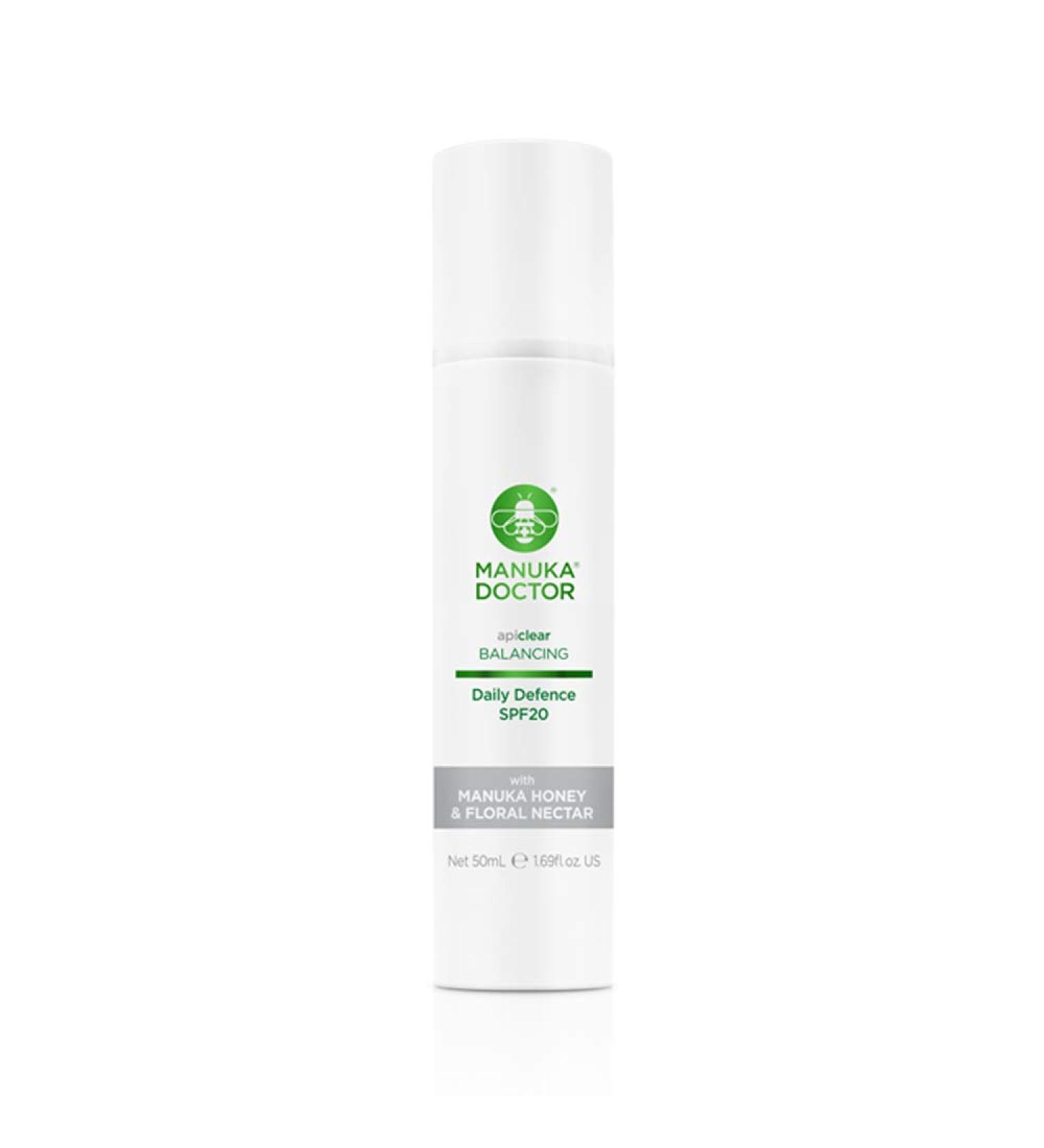 Manuka Doctor Apiclear Daily Defence SPF20 - Buy Online on GoSupps.com