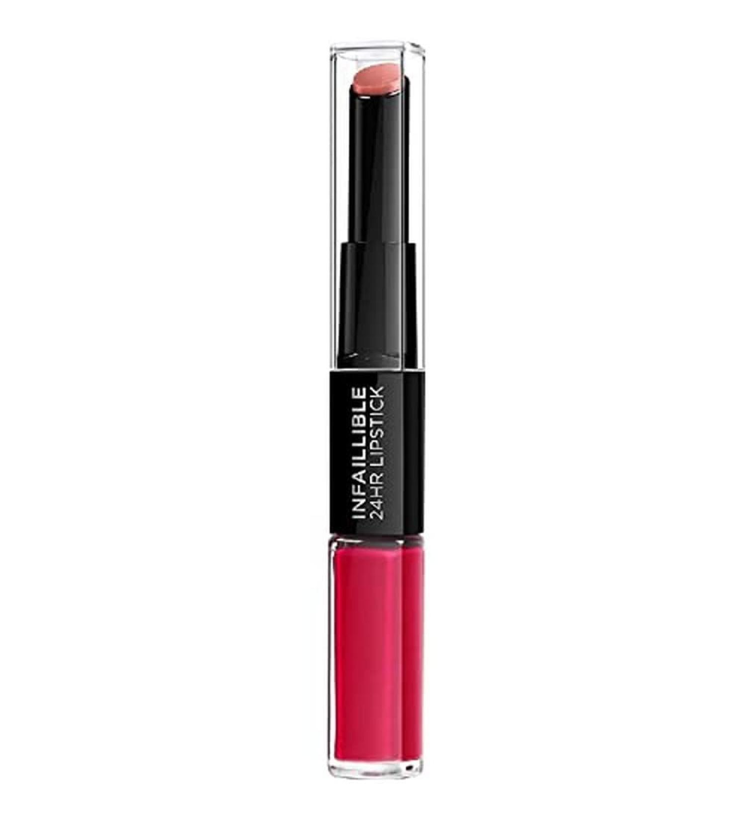L'Or al Paris Infaillible X3 Lipstick Captivated By Cerise 701 | 5.6ml - Long-Lasting Bold Color - International Shipping Available - Buy Online on GoSupps.com