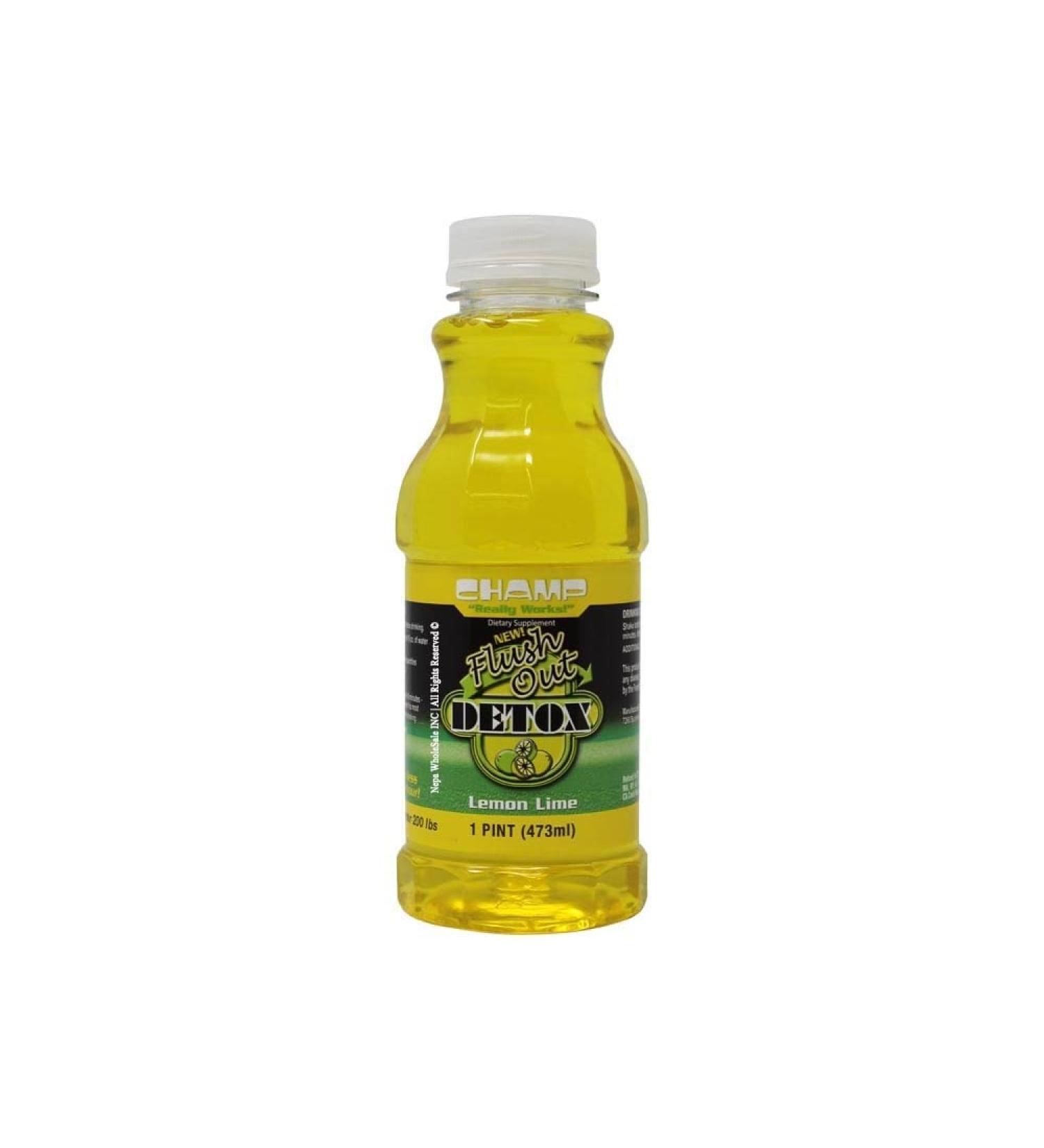 CHAMP DETOX FLUSH Out Cleanser Lemon-Lime Flavor 16 FL OZ