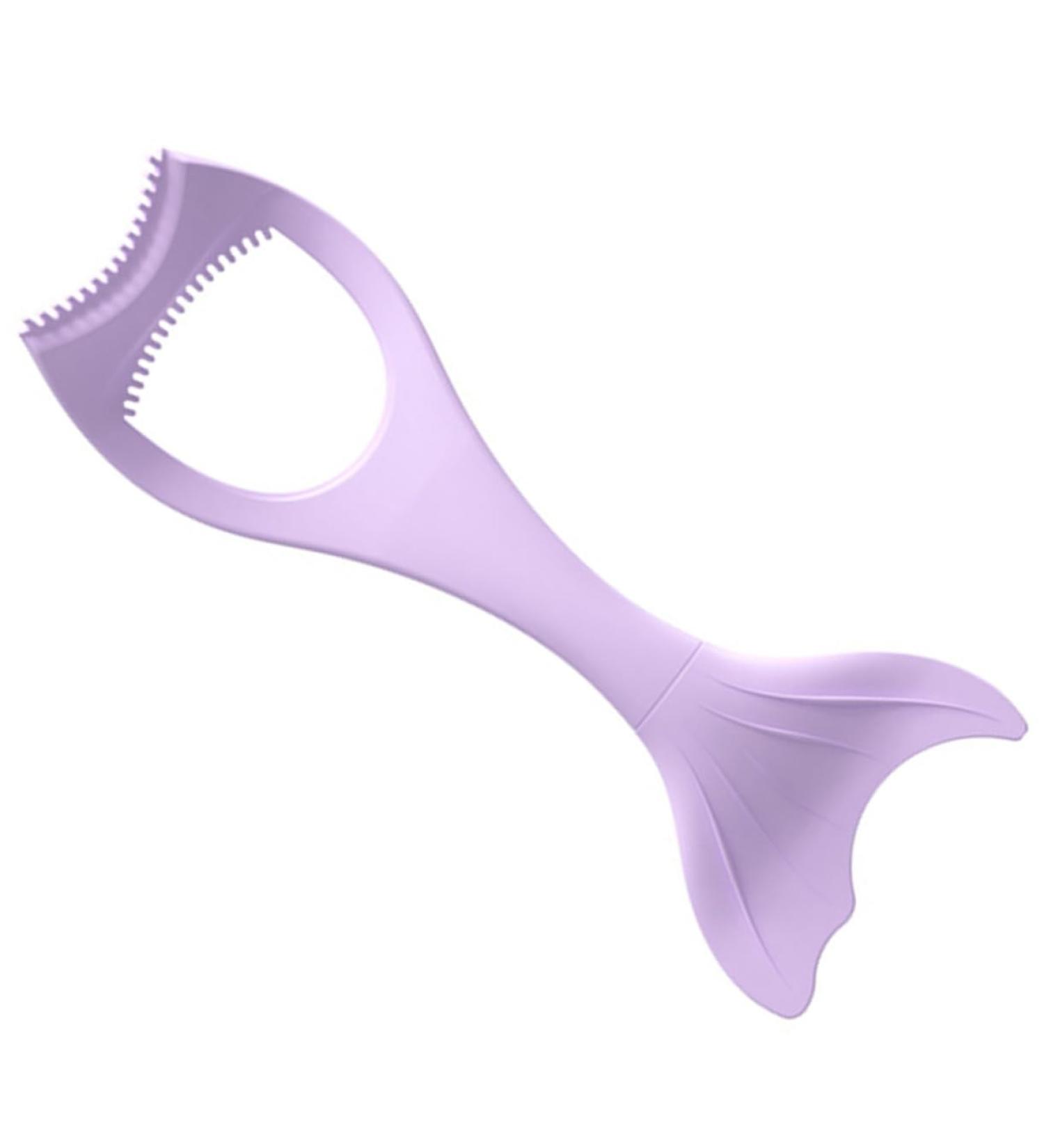 Angoily Makeup Applicator Portable Tool Aid with Vertex Upper Reusable Gel Violet Eyelash Compact Drawing Tail Aids Makeup 15X5.7CM Violet - Buy Online on GoSupps.com