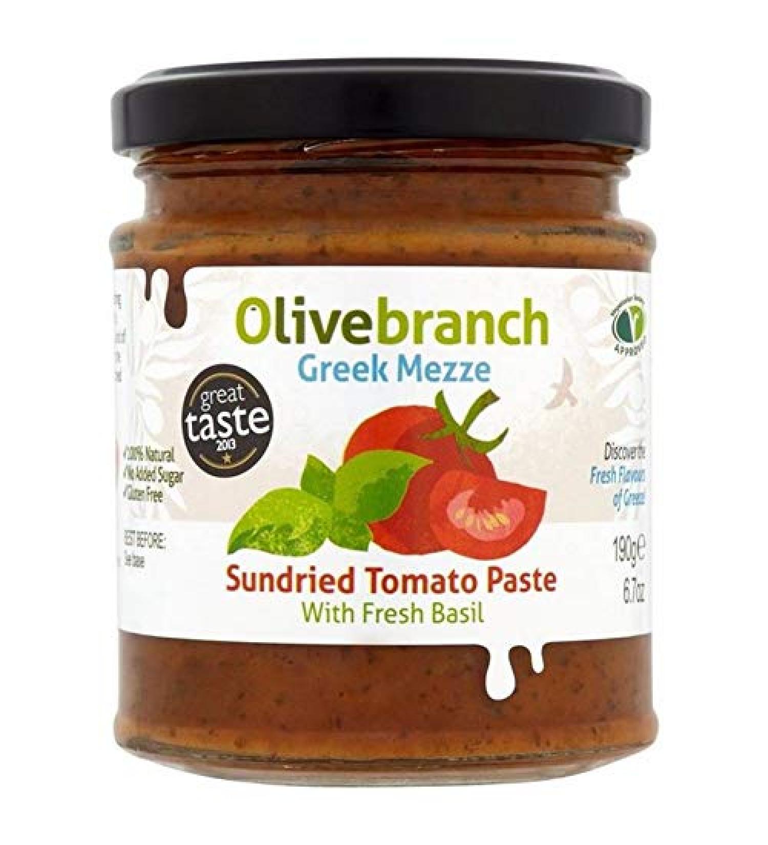 2X Olive Branch Sundried Tomato Paste 190g