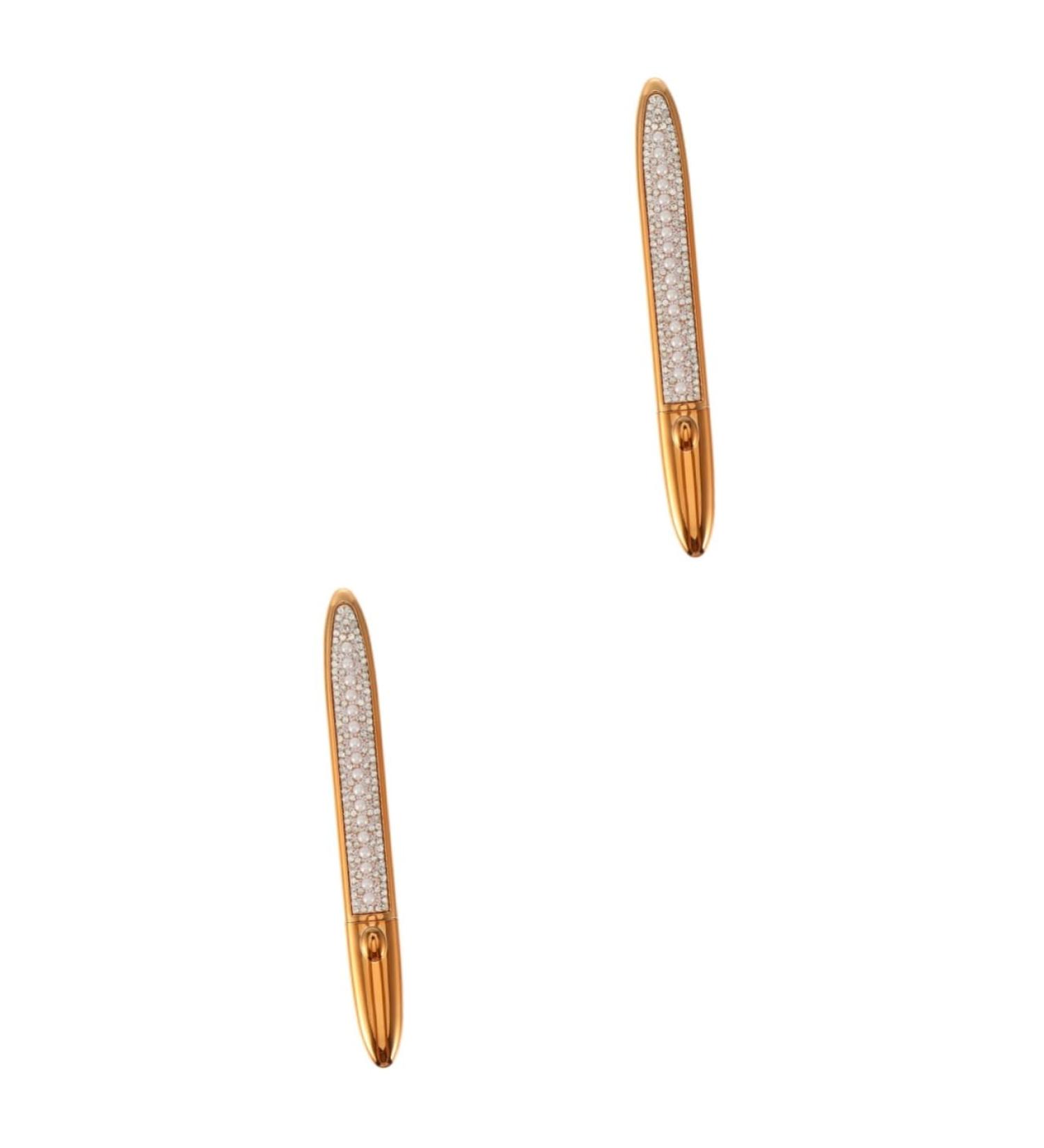 DOITOOL 2pcs Self Adhesive Mascara Liquid Eyeliner Liquid Makeup Eyeliners Makeup Supplies Eyelash Cosmetics 1 count (Pack of 1) Goldenx2pcs - Buy Online on GoSupps.com