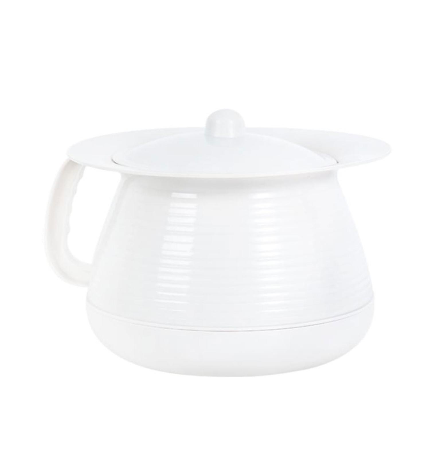 NEDLON Chamber Pot with Lid for Women Spittoon Plastics Urine Bucket Portable Bedside Urinal Toilets for Women Men Elderly (Color : White Size : A) A White - Buy Online on GoSupps.com