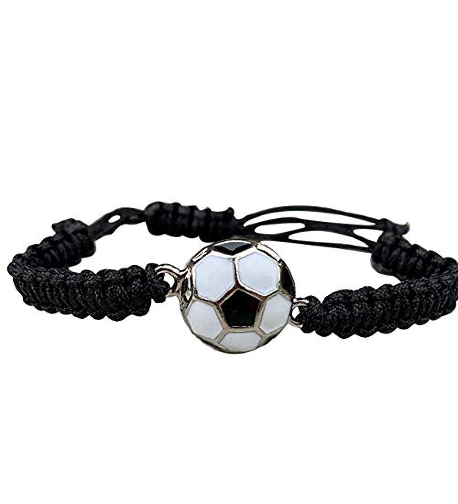 Soccer Bracelet - Adjustable Unisex Paracord Soccer Jewelry | Soccer Gifts - Buy Online on GoSupps.com