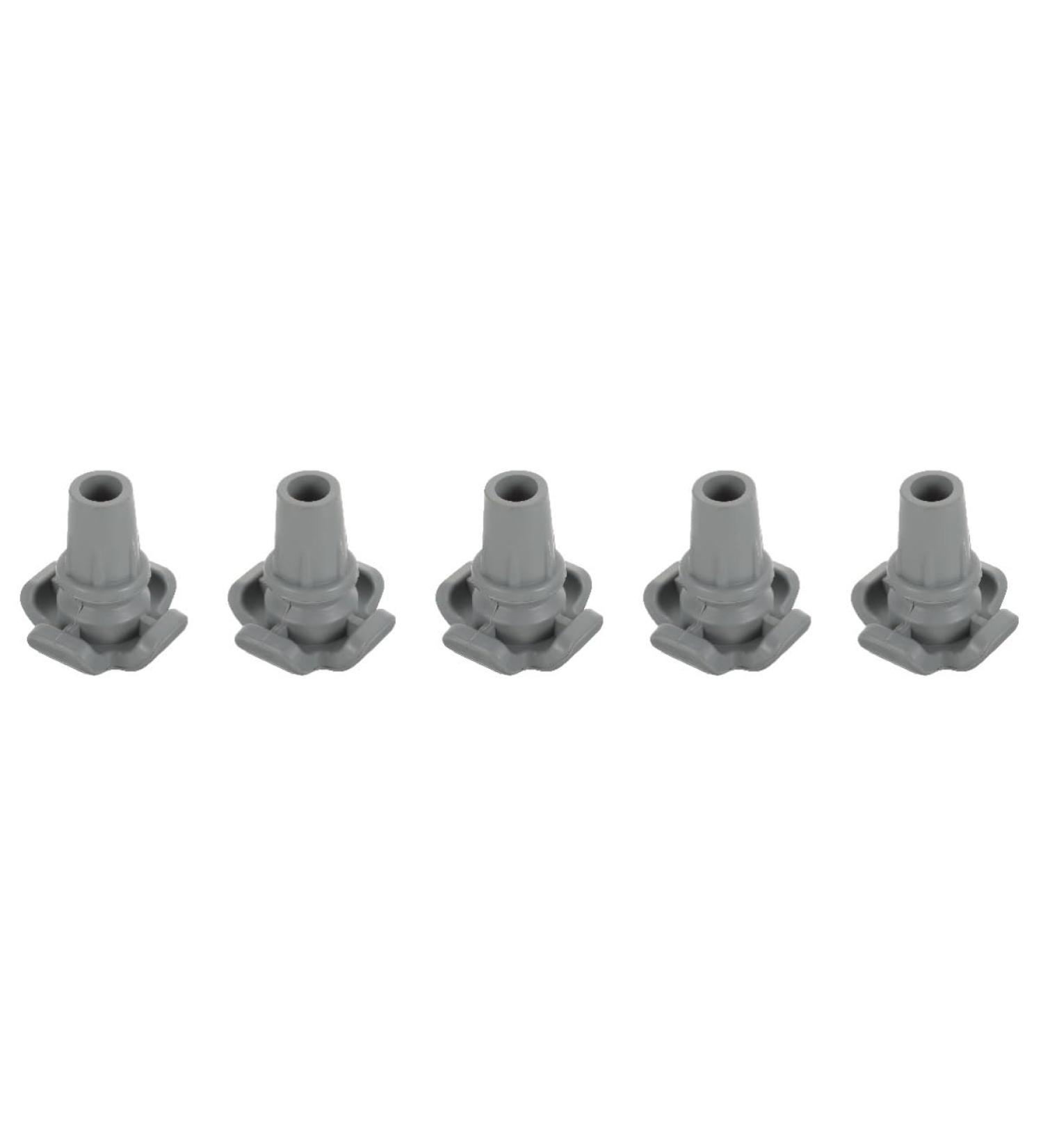 Buy Gleavi 5-Stage Slip-Resistant Matte Crutch Accessories - Forearm Gap Covers & Rubber Tips for Enhanced Safety | International Shipping Available - Buy Online on GoSupps.com