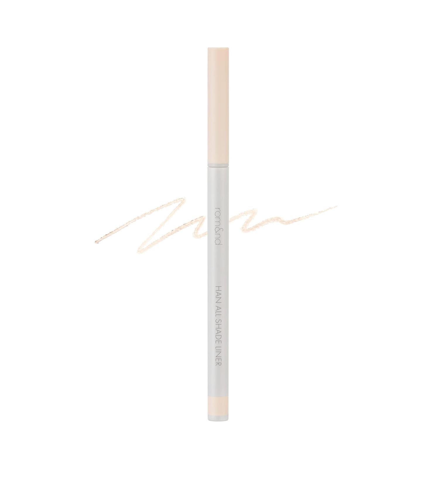 rom&nd Han All Shade Liner 07 Creamy Beige Eye Liner Pencil - Smudge-Free, Long Lasting & Highly Pigmented for Natural Shadow Color - Easy Application for Daily Eye Makeup - Buy Online on GoSupps.com