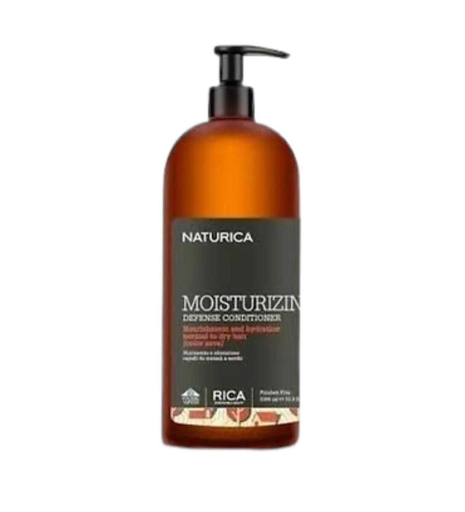 Rica - Naturica Moisturizing Defense Conditioner | Hydrating Formula | Protects Against Dryness | Professional Salon Quality | Suitable for All Hair Types | 1000ml