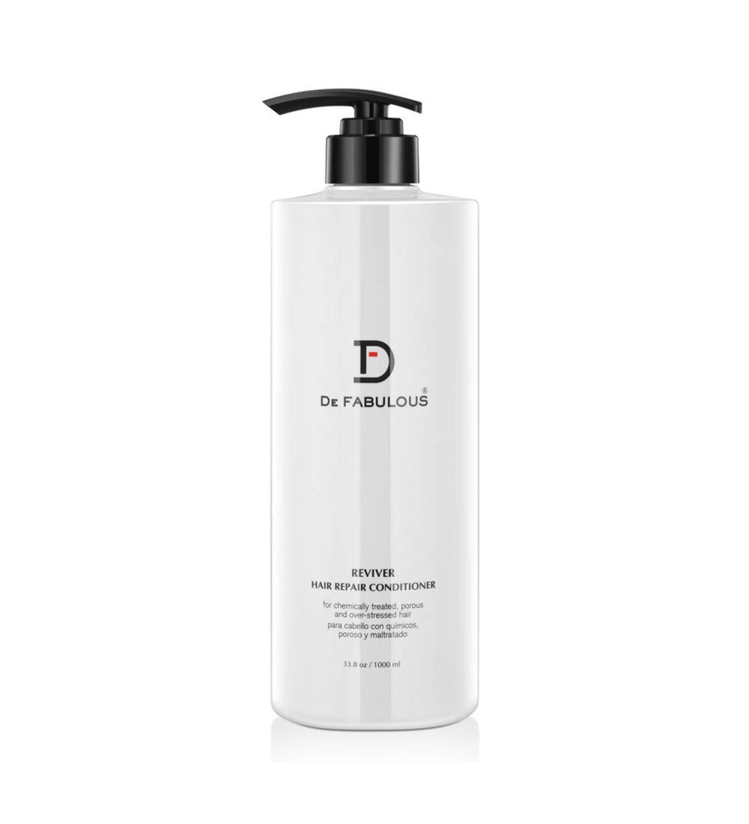 De Fabulous Reviver Hair Repair Conditioner (for chemically treated porous and over-stressed hair) sulfate free (33.8 fl oz) by de Fabulous