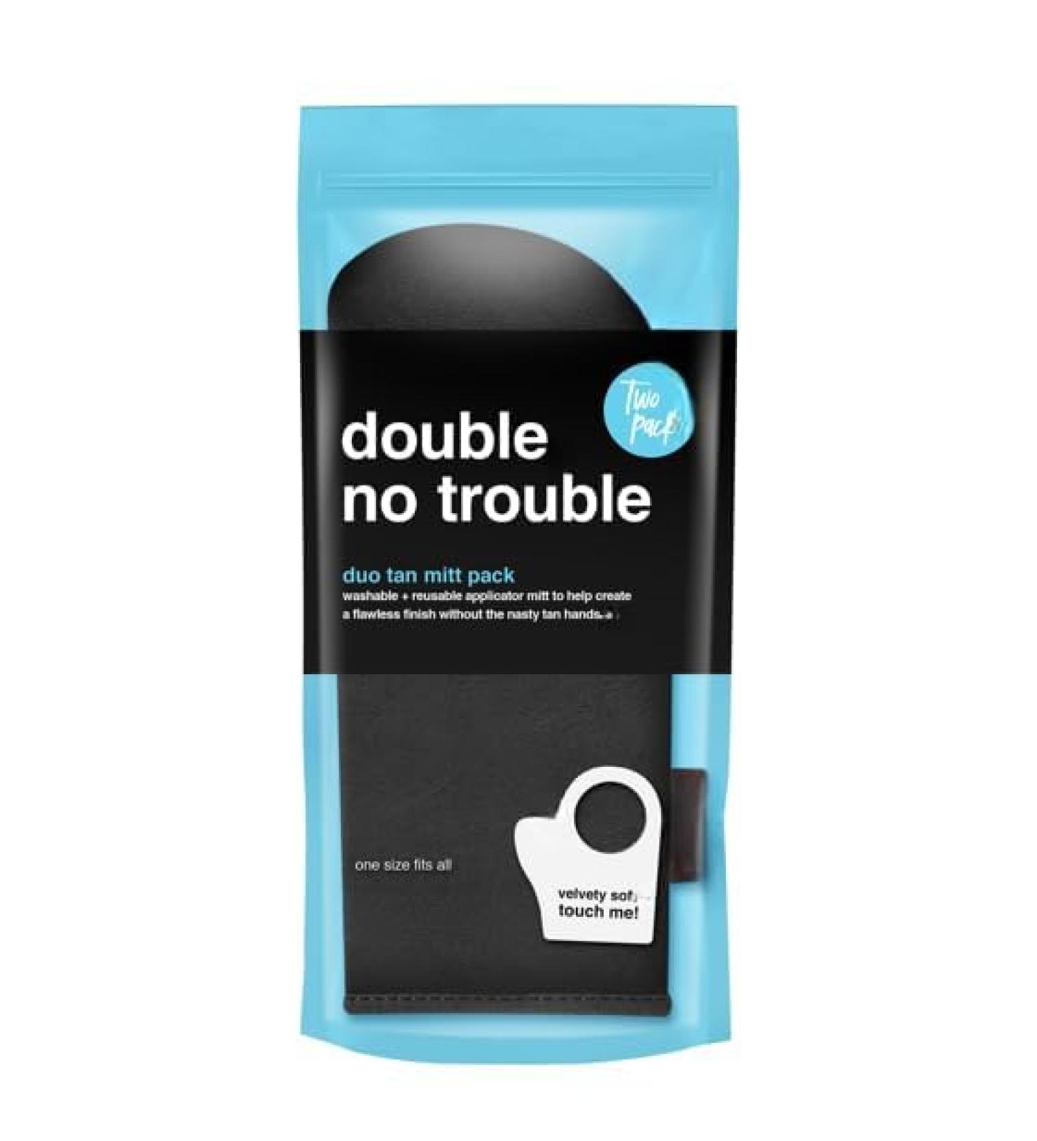 BN Professional Self Tanning Applicator Mitt Tan Double Pack Vegan Friendly No Stains on Hands Paraben Free 1 Count - Buy Online on GoSupps.com