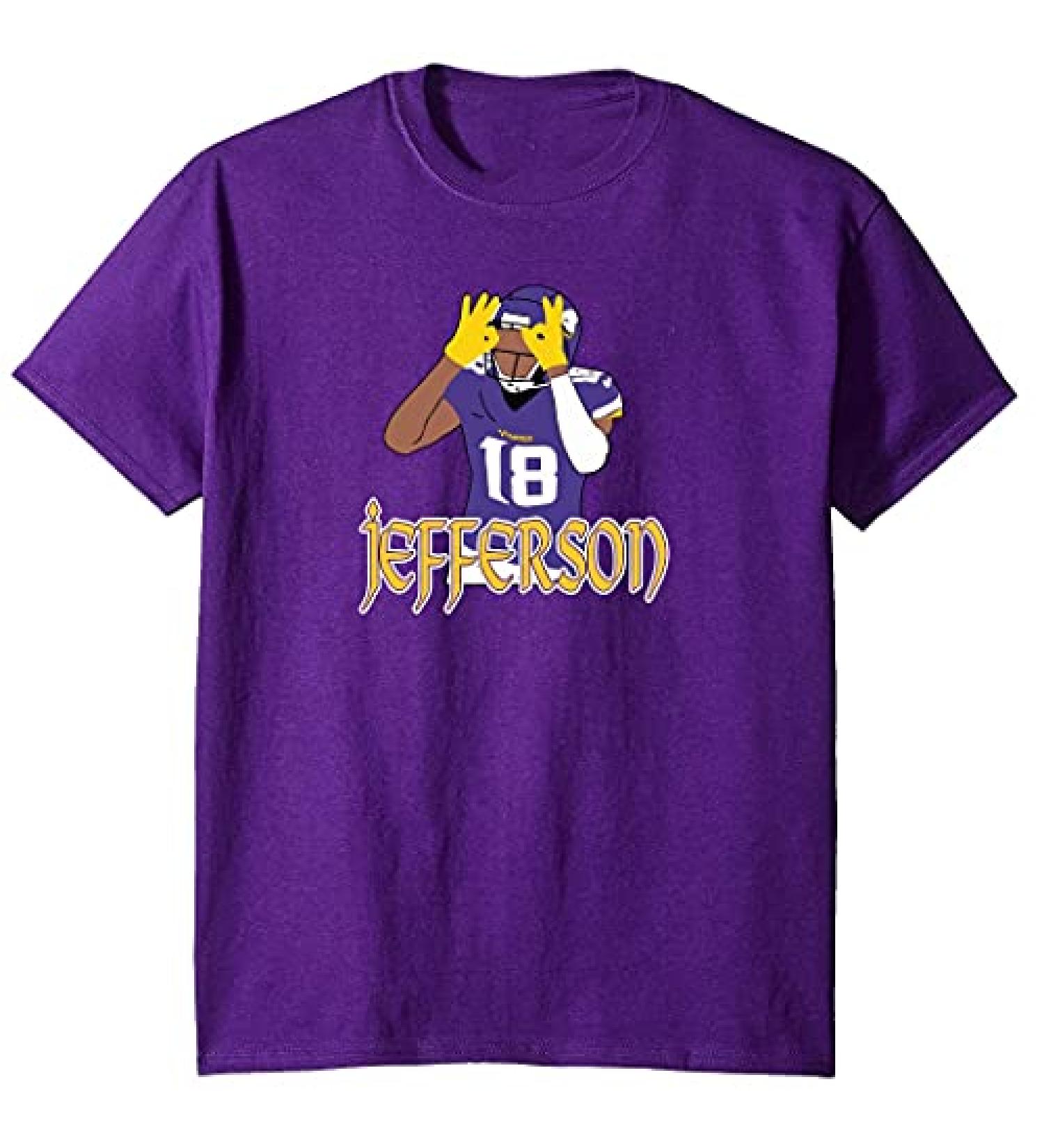 Purple Jefferson Minnesota TD Dance T-Shirt 10-12