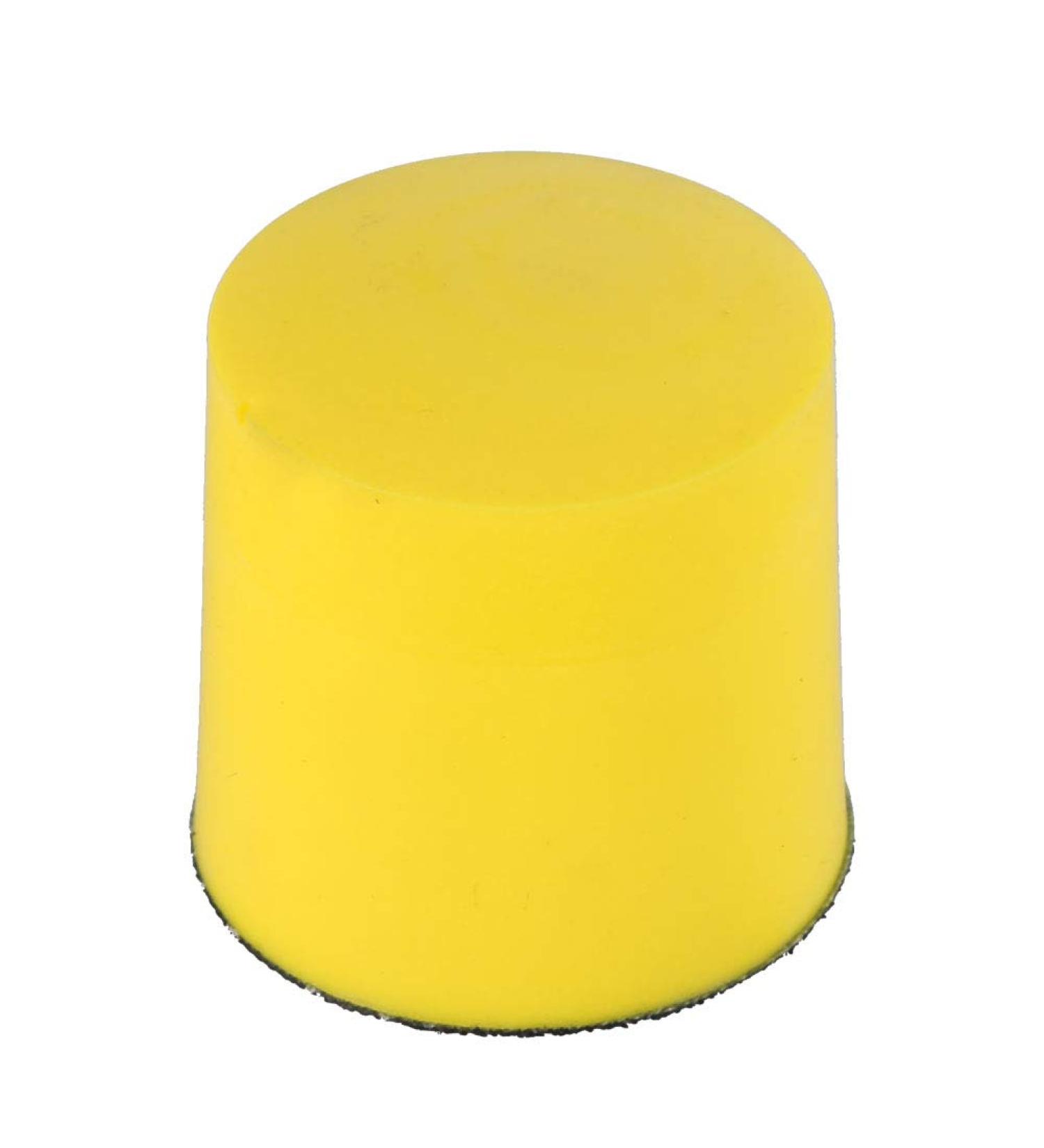 Hand Sanding Block - 2 Inch Foam Pad for Wood Polishing & Household Cleaning | Hook & Loop Sanding Pad - Buy Online on GoSupps.com