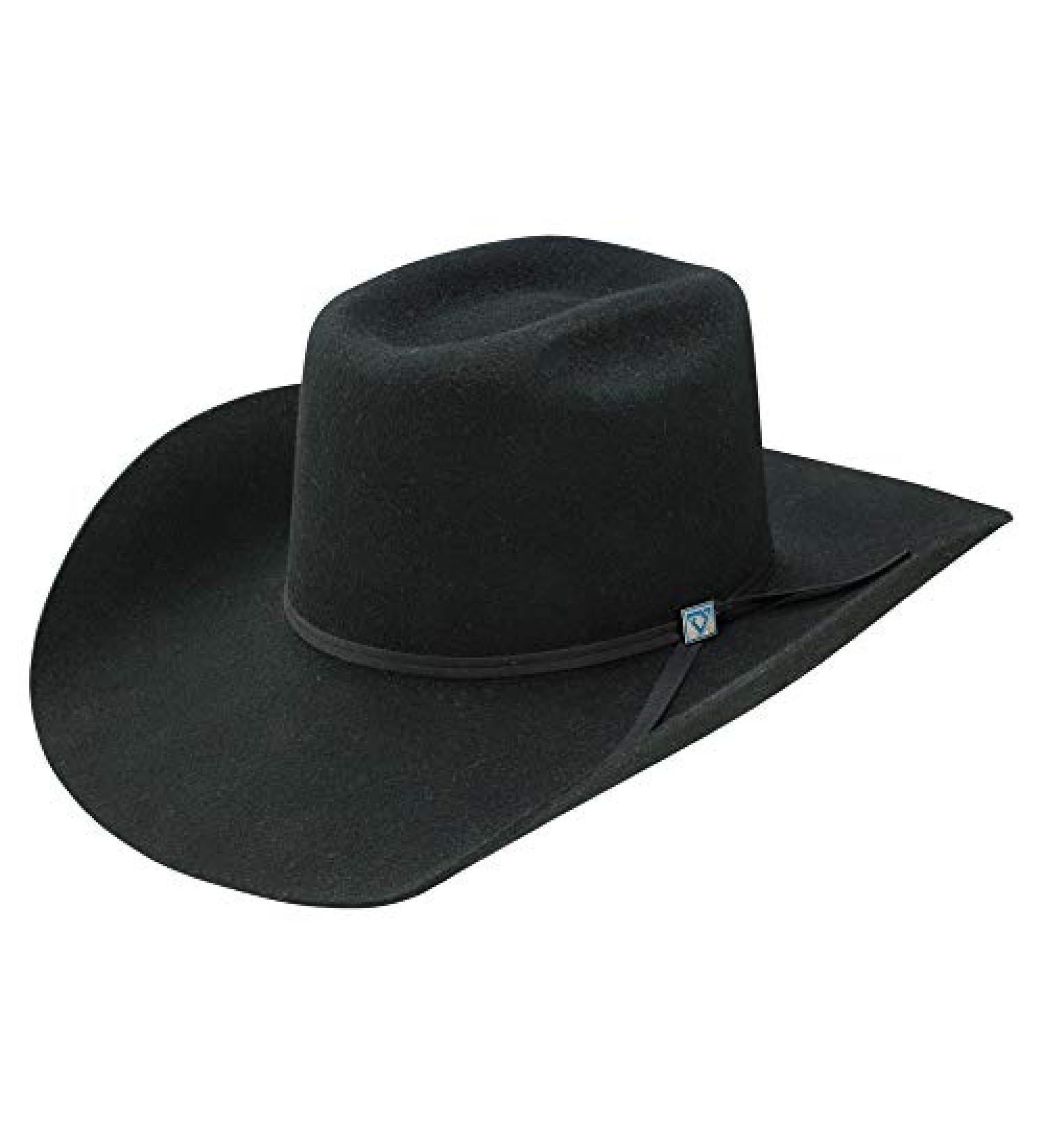 RESISTOL Cody Johnson 9th Round - (3X) Wool Cowboy Hat Black 7 1/8
