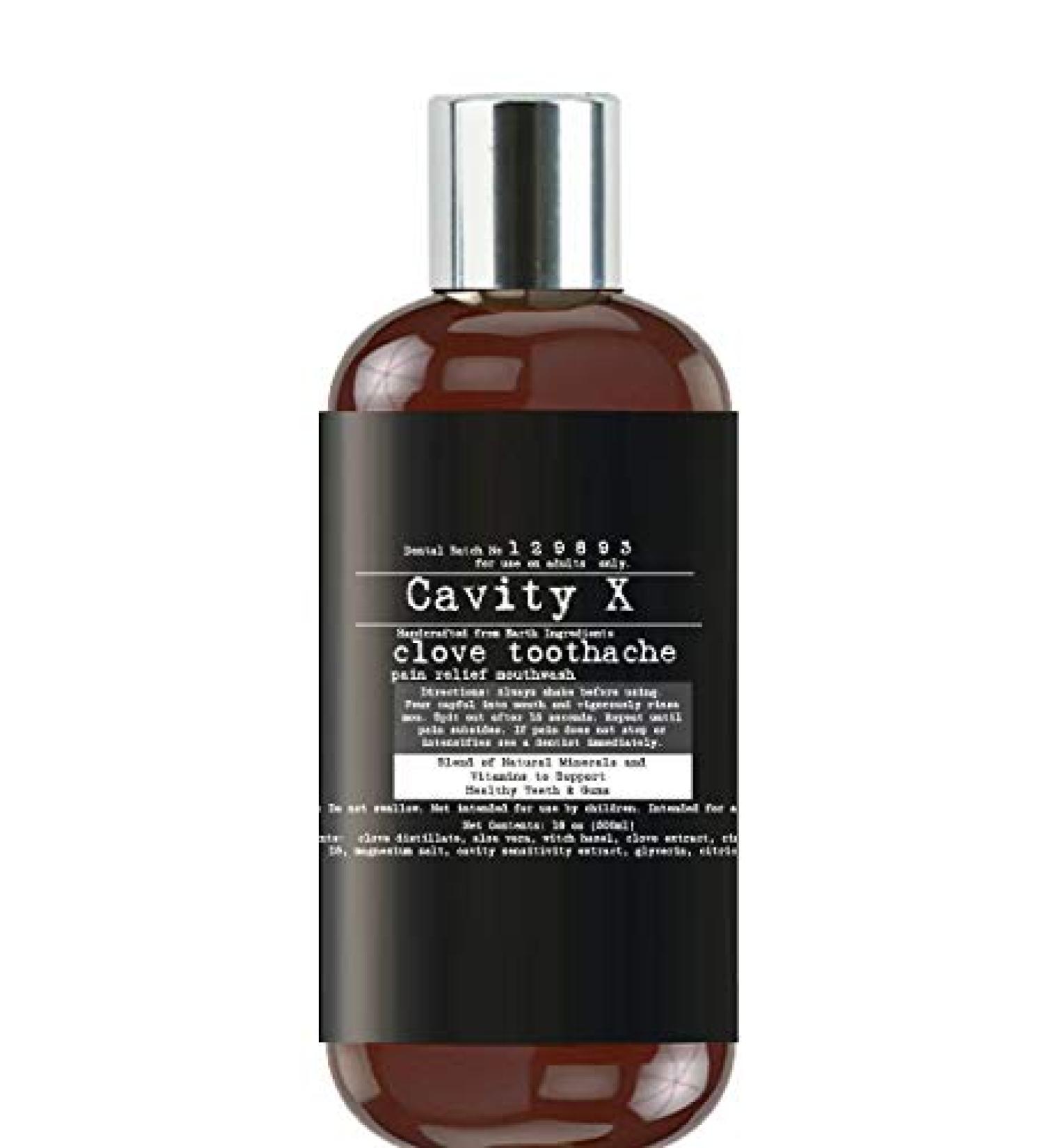 Cavity-X Clove Toothache Mouthwash (Reduce Sensitivity Cleanse Freshen)