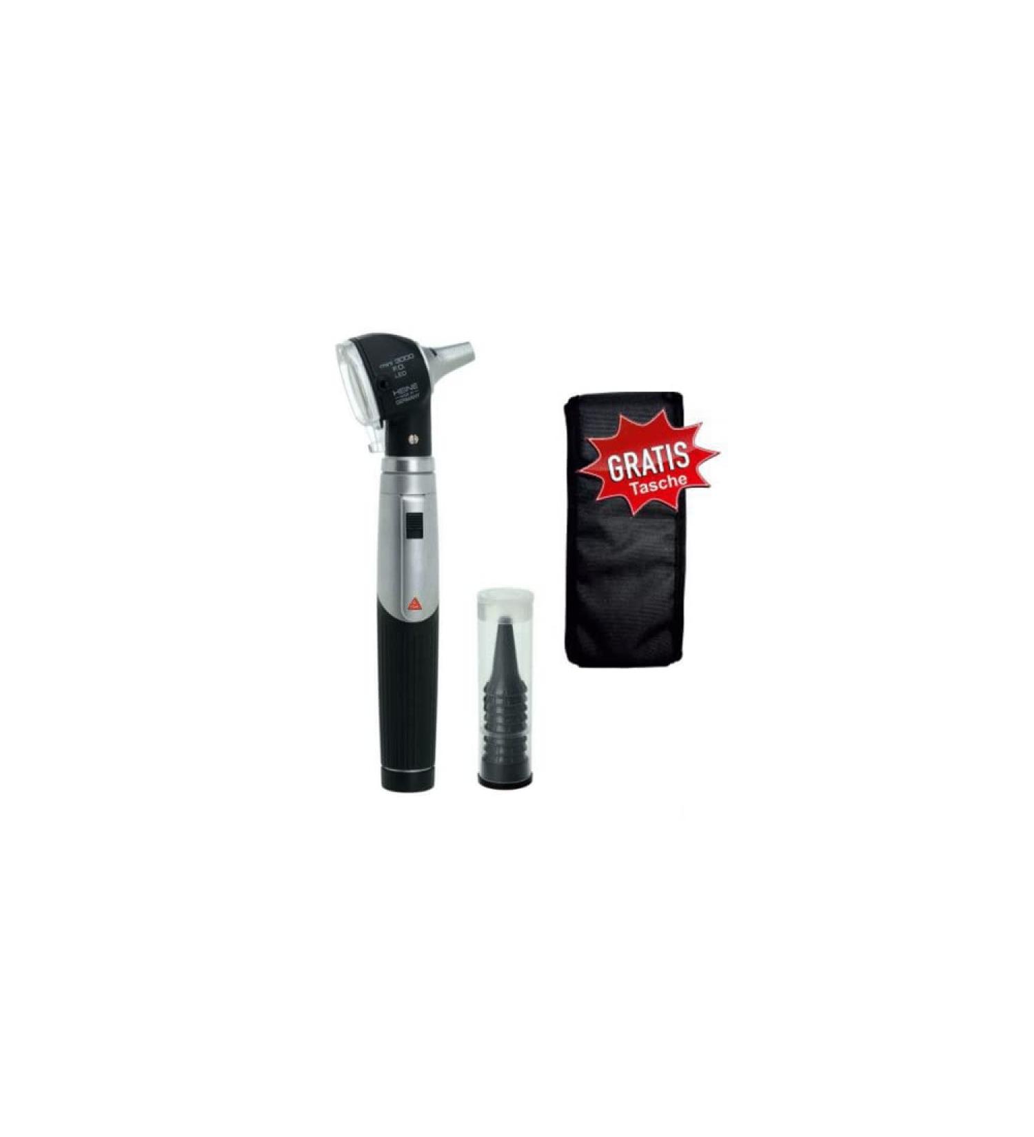 Heine Mini 3000 (FO LED black with free bag)
