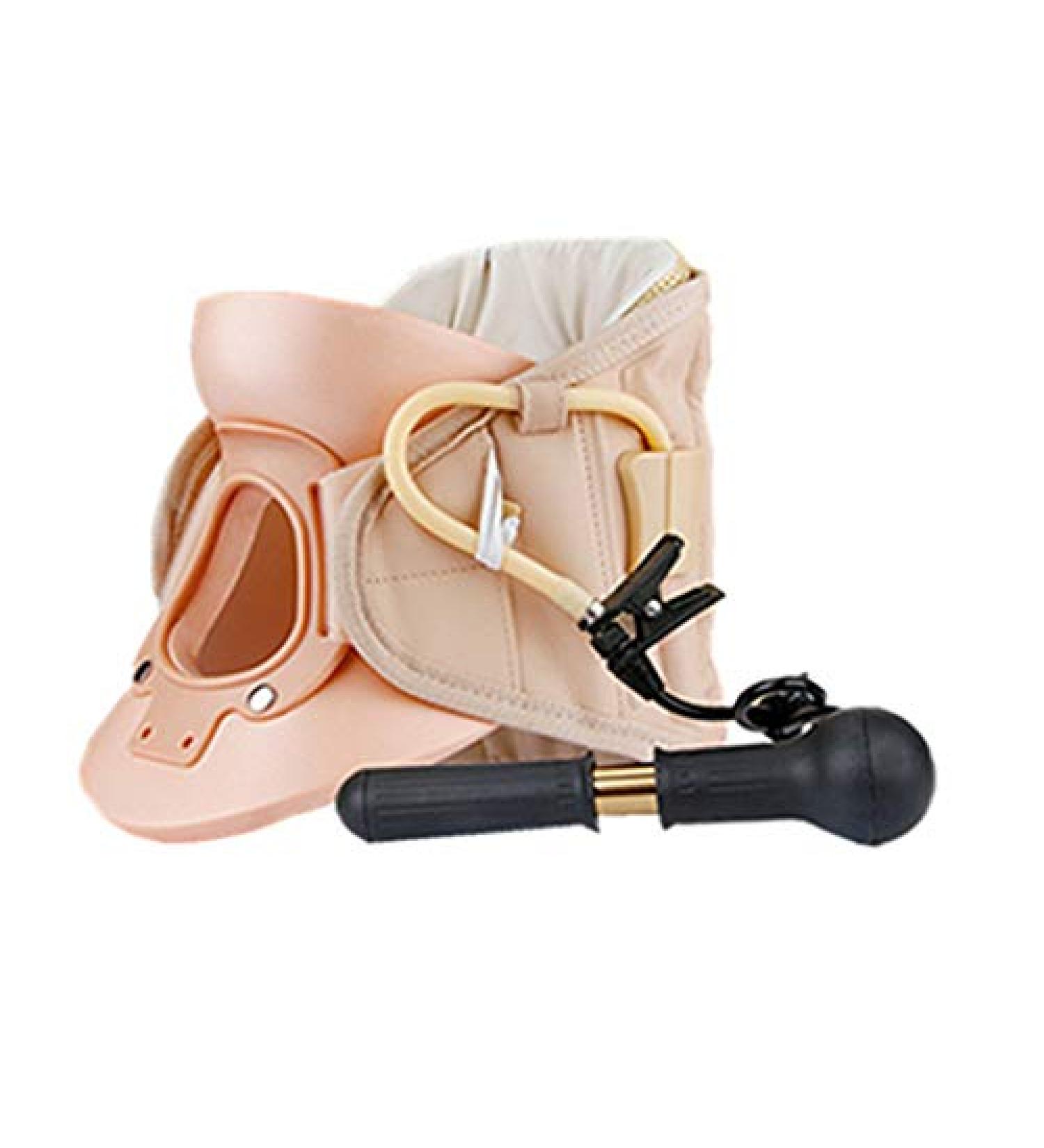 Shop Cervical Traction Device - Inflatable Neck Pillow for Pain Relief & Neck Support - Medical Orthopedic Solution - Buy Online on GoSupps.com